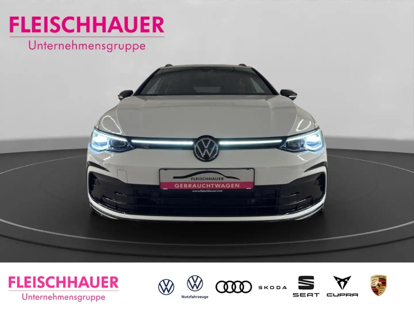 Volkswagen Golf Variant VIII 2,0l TDI R-Line ACC PANO NAVI HUD DCC Weiß - 2
