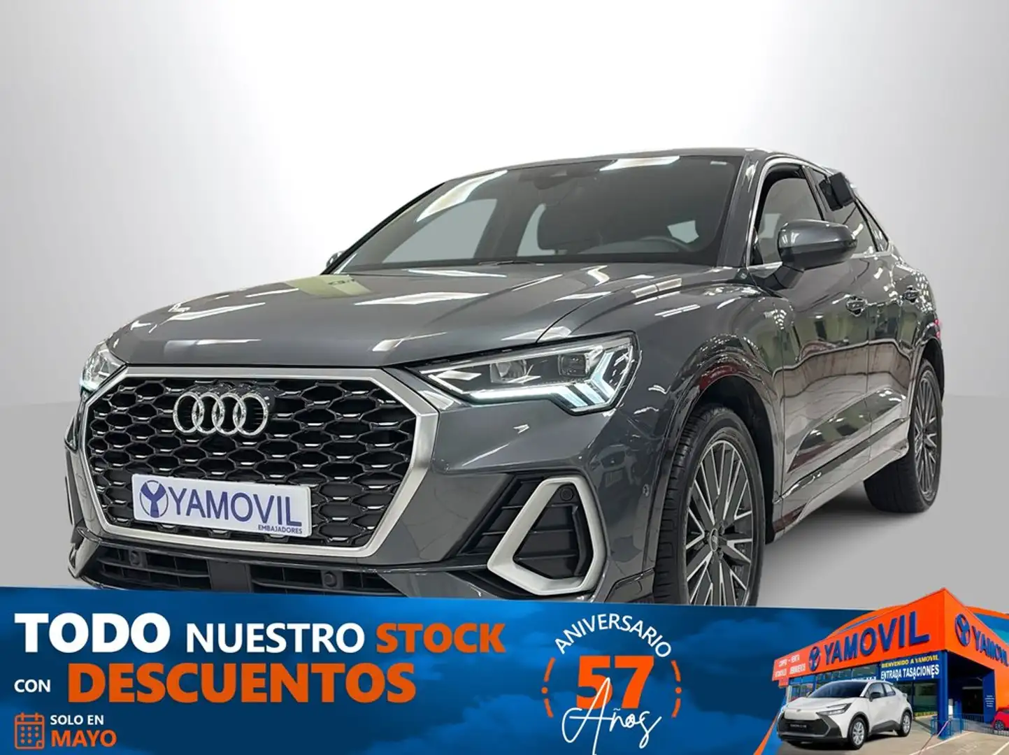 Audi Q3 Sportback 35 TFSI S line S tronic Gris - 1