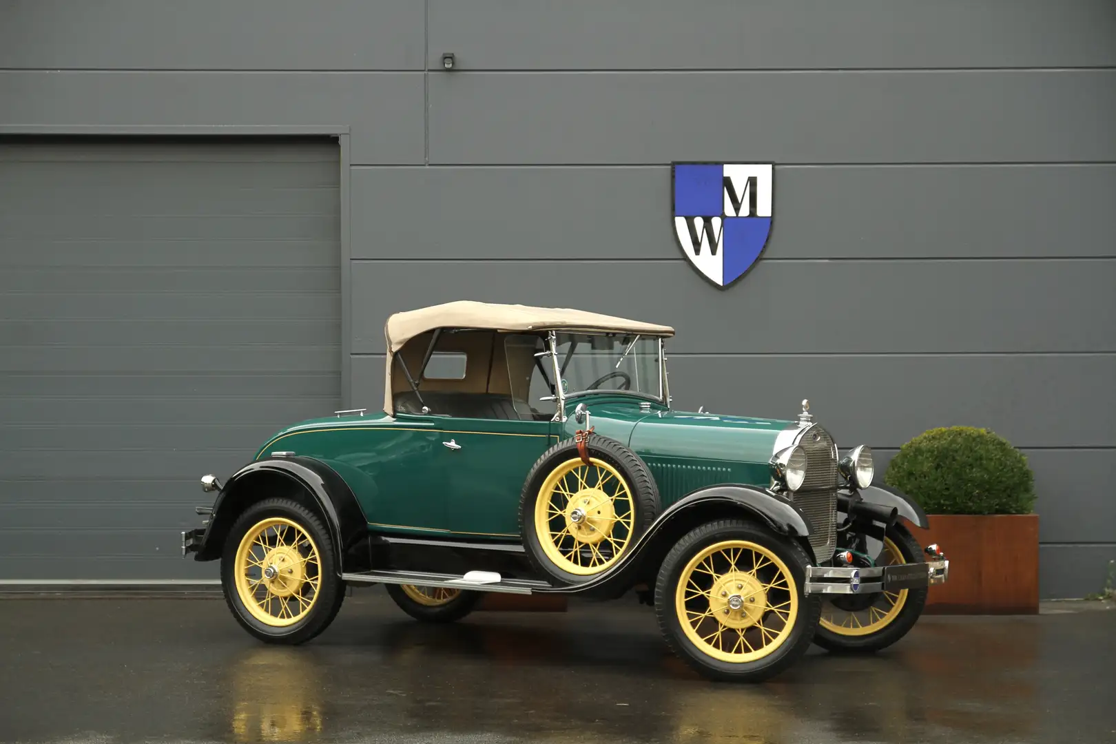 Ford Modèle A - Roadster Deluxe Groen - 2