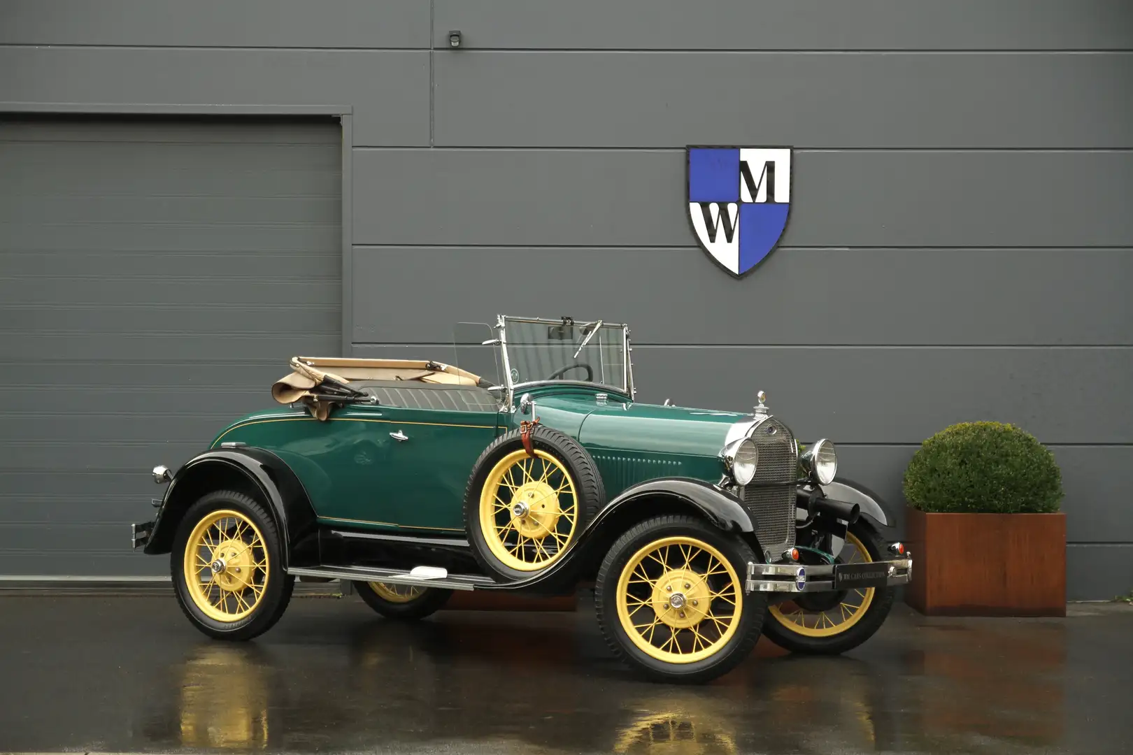 Ford Modèle A - Roadster Deluxe Vert - 1