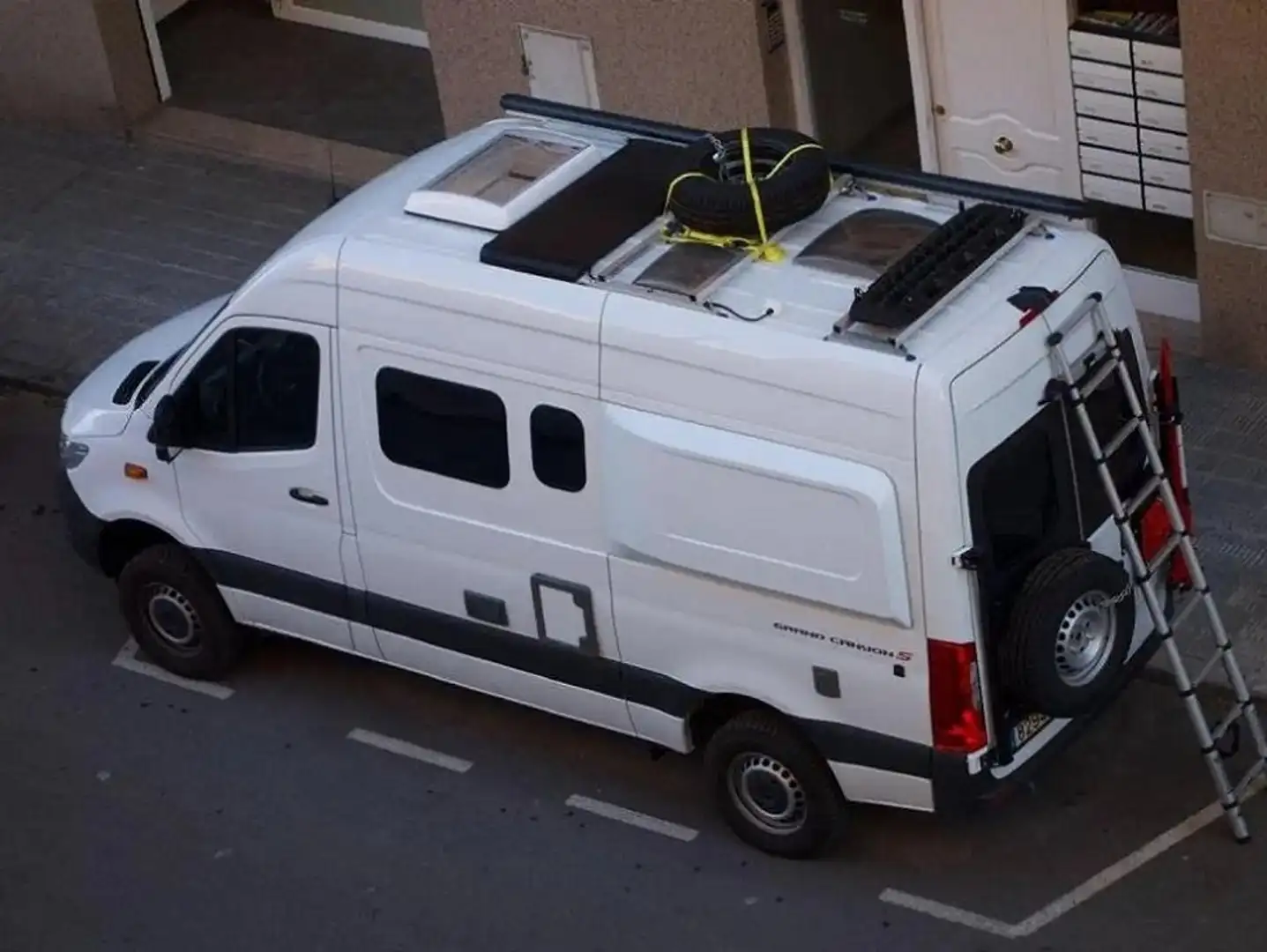 Mercedes-Benz Sprinter Sprinter 319CDI Medio tT 7G-Tronic Plus Blanco - 1