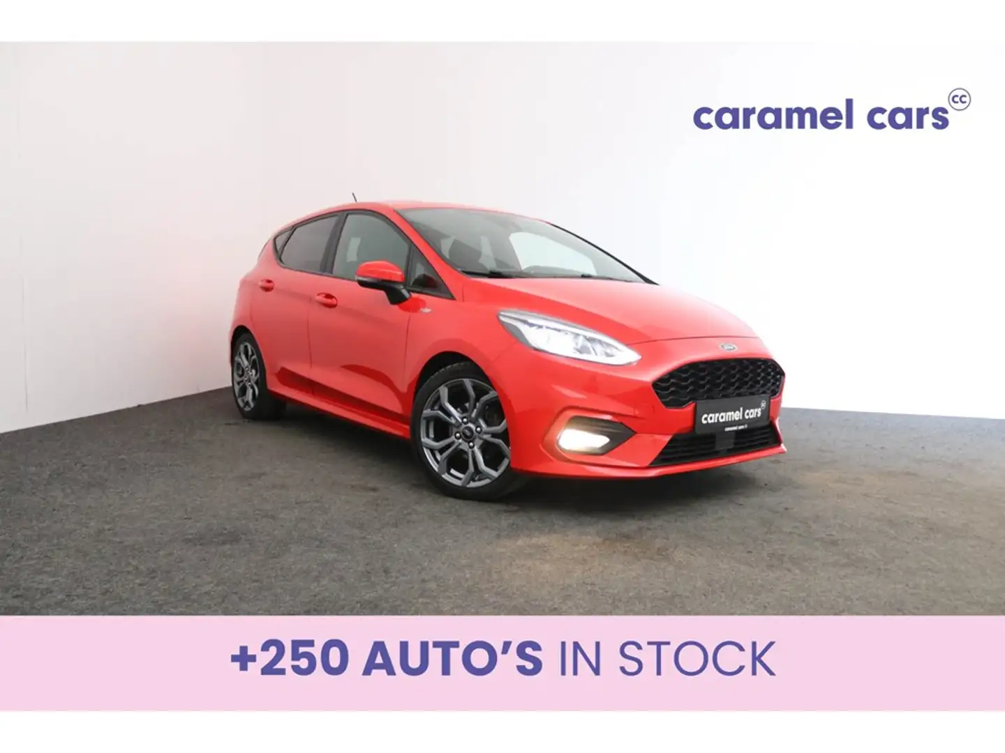 Ford Fiesta 1.0 ST-LINE *DAB*GPS*CARPLAY*KLIMAATREGELING*CRUIS Rouge - 1