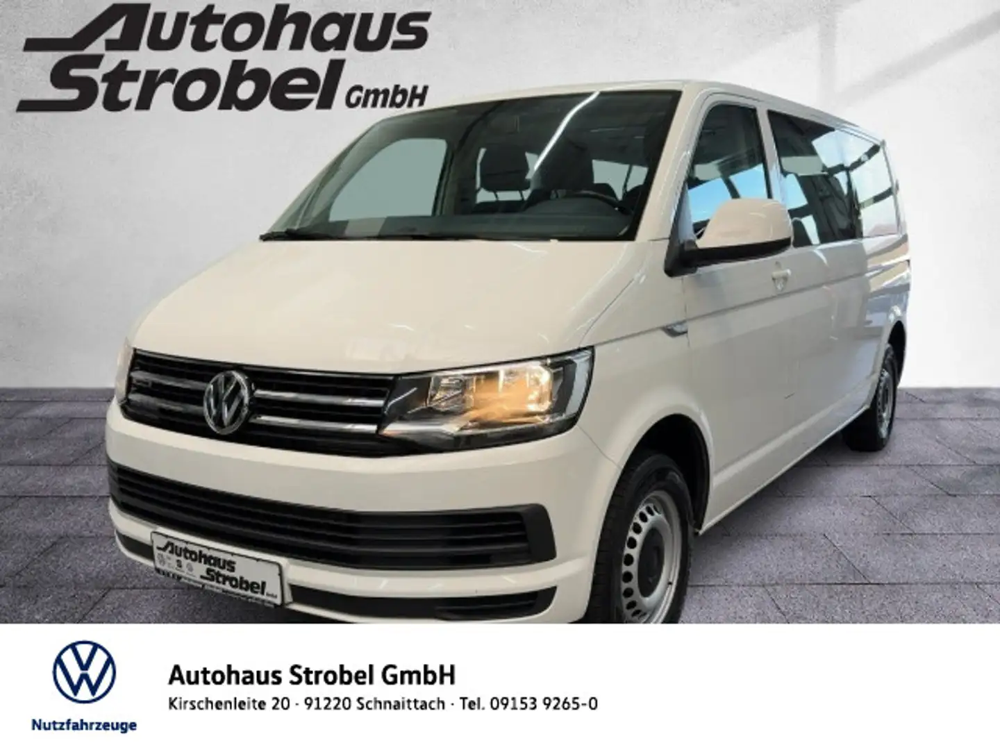 Volkswagen T6 Caravelle 2.0 TDI DSG LR 4M Comfortline 9-Sit Blanco - 1
