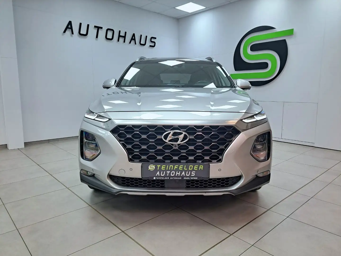 Hyundai SANTA FE Premium 4WD / PANORAMA / 360° / MEMORY Silber - 2
