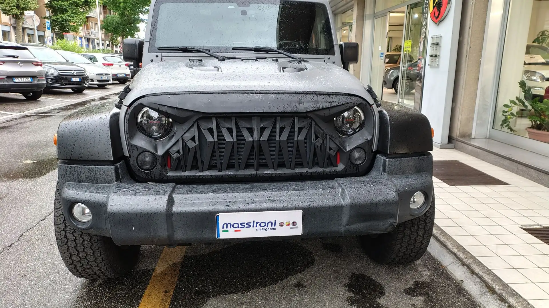 Jeep Wrangler Unlimited 2.8 crd 75th Anniversary auto Rosso - 1
