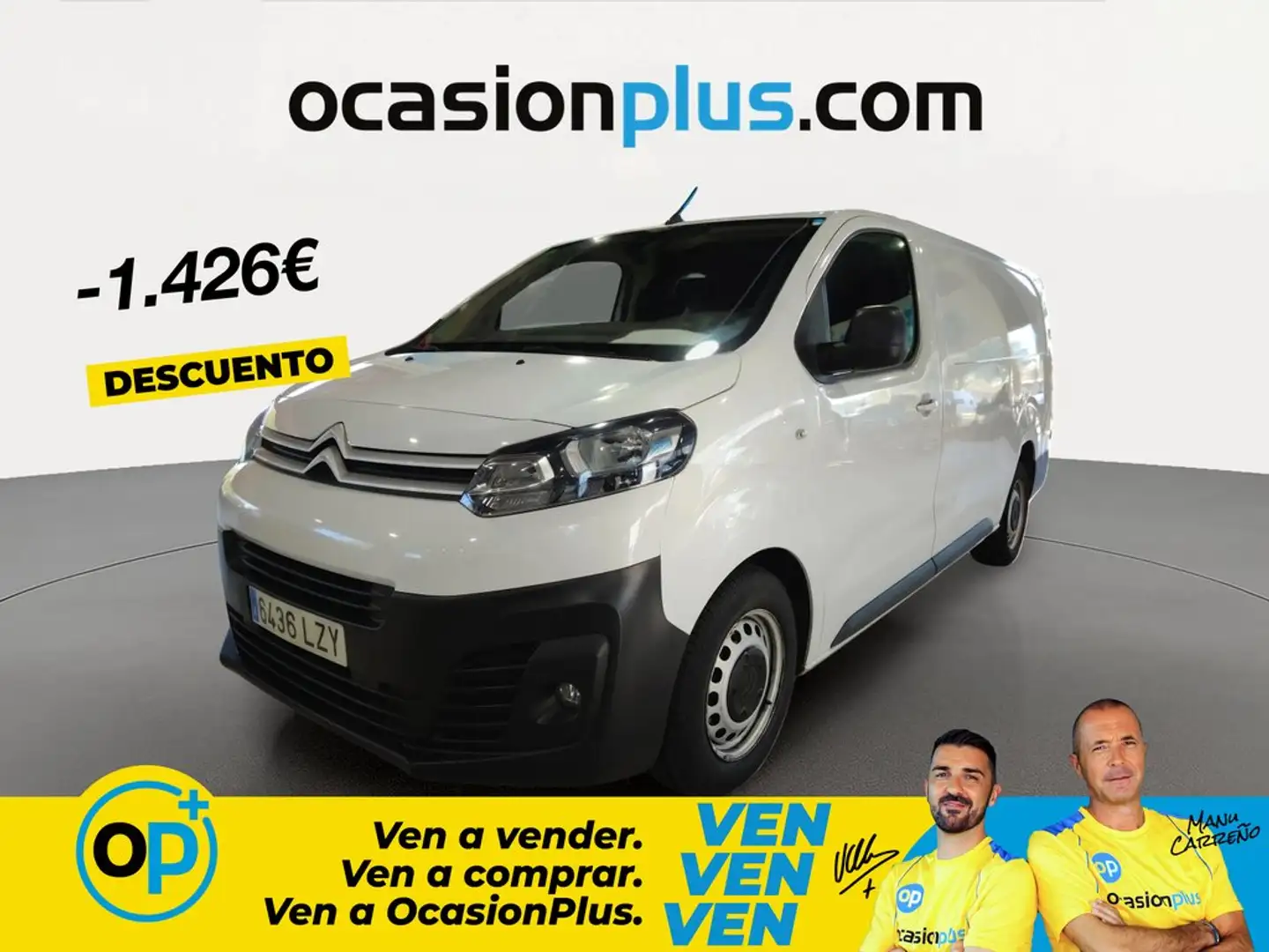 Citroen Jumpy Fg. 1.5 BlueHDI Talla XL S&S 100 Blanco - 1