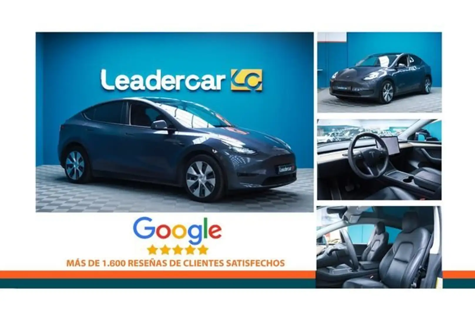 Tesla Model Y DUAL MOTOR GRAN AUTONOMíA 4WD Azul - 2