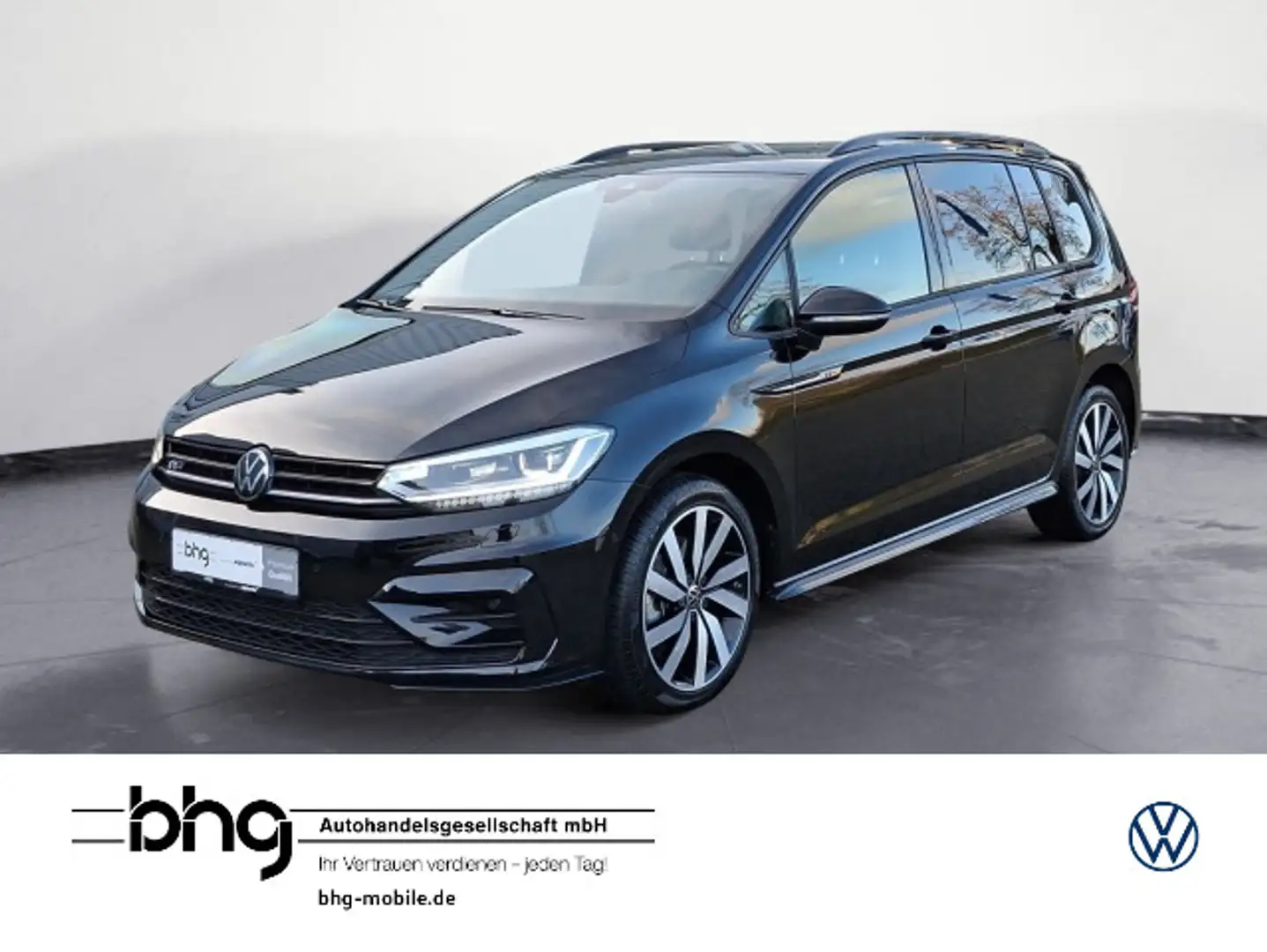 Volkswagen Touran 2.0 TDI DSG HIGHLINE #PANO #AHK #IQ-DRIVE Schwarz - 1