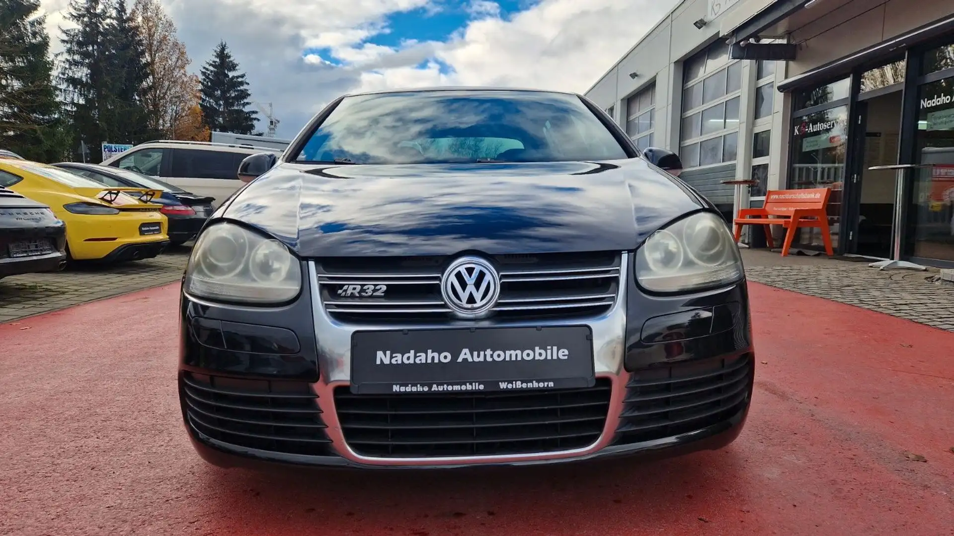 Volkswagen Golf V Lim. R32 DSG 4-Motion/Xen/Leder/Navi Zwart - 2