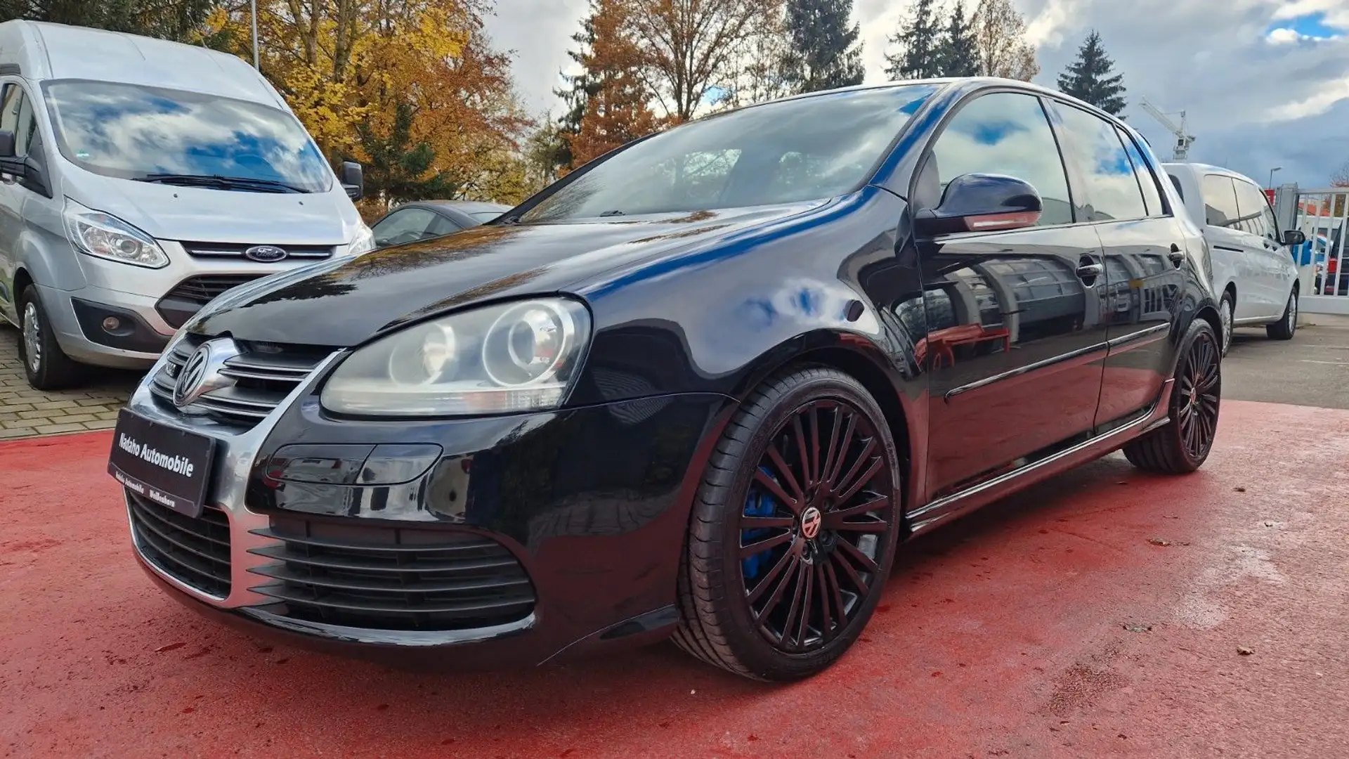 Volkswagen Golf V Lim. R32 DSG 4-Motion/Xen/Leder/Navi Zwart - 1