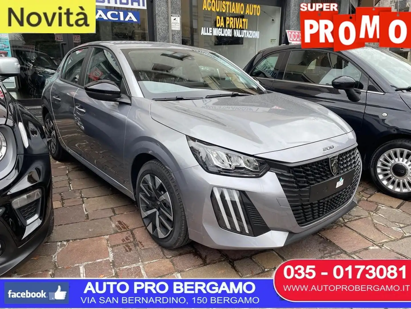 Peugeot 208 1.2 puretech STYLE NEW 2025  SUPER PROMO Grigio - 1