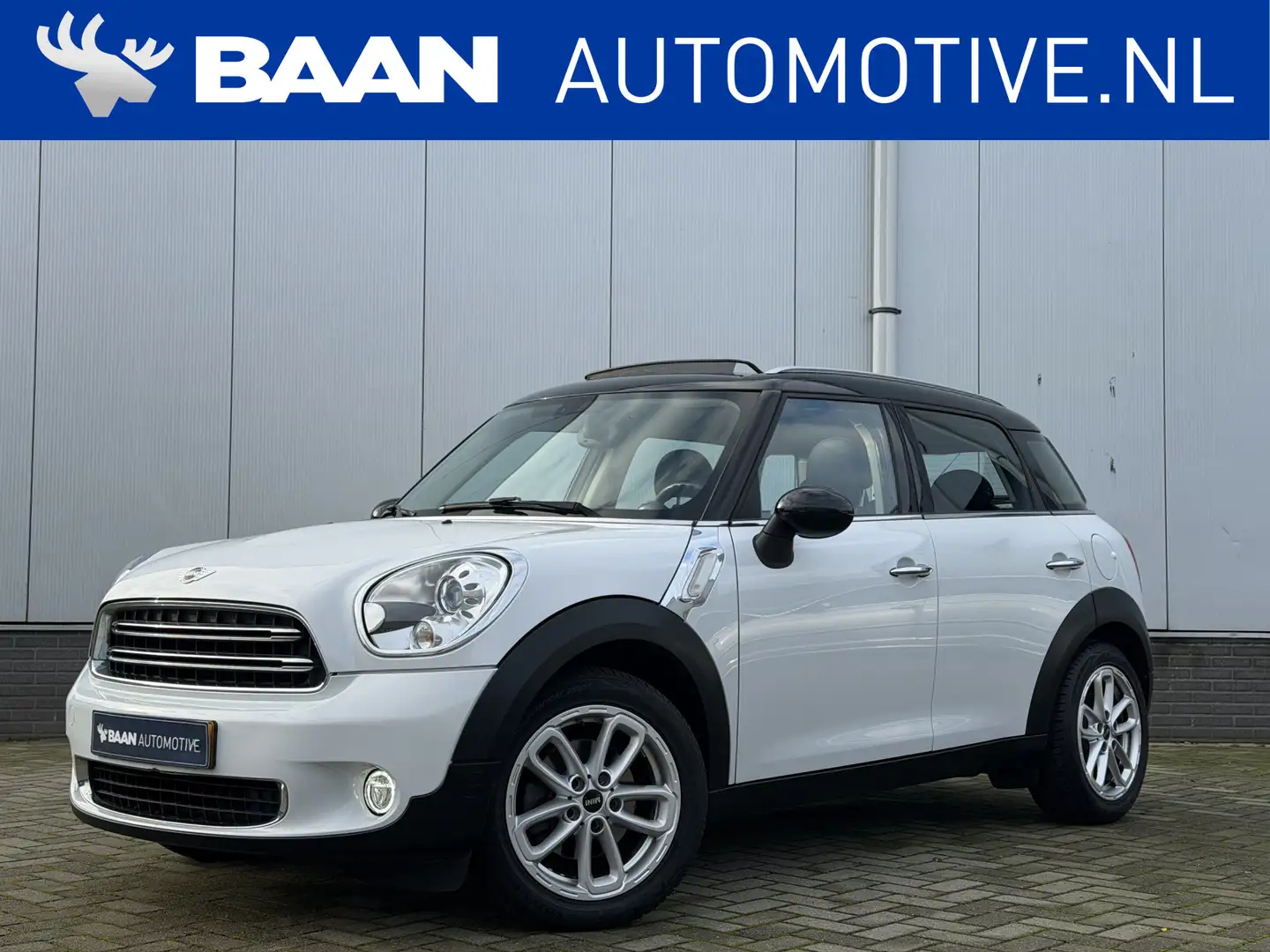 MINI Cooper Countryman Mini 1.6 Chili | Panorama | Navi | Stoelverw. Wit - 1
