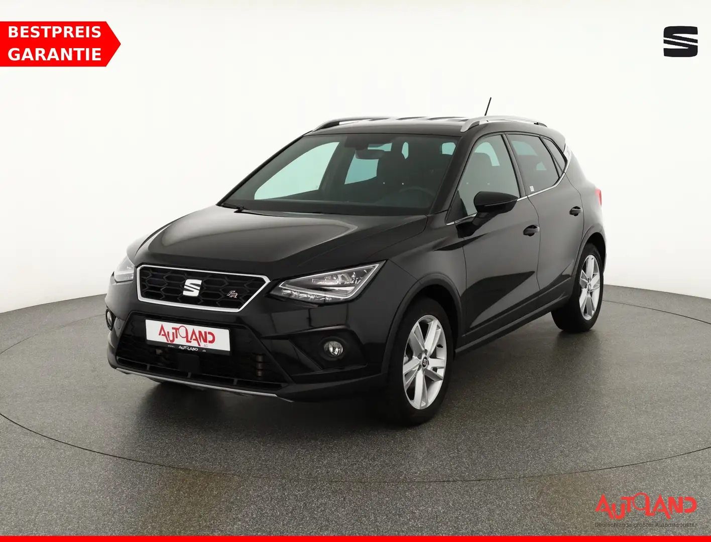 SEAT Arona 1.0 TSI DSG FR LED Navi SmartLink AHK PDC Schwarz - 1