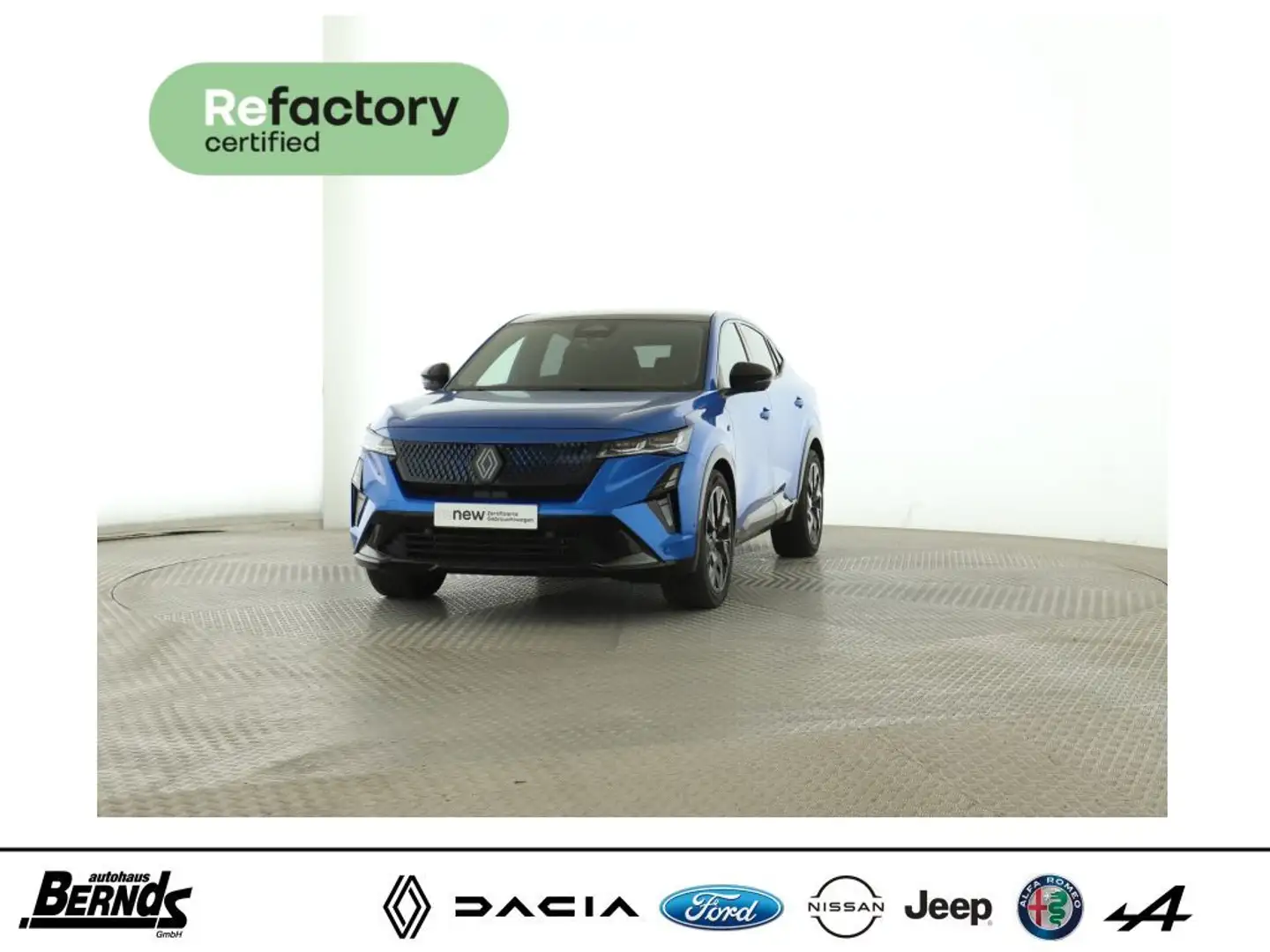 Renault Rafale E-TECH Full Hybrid 200 Esprit Alpine GLAS-DACH Bleu - 2