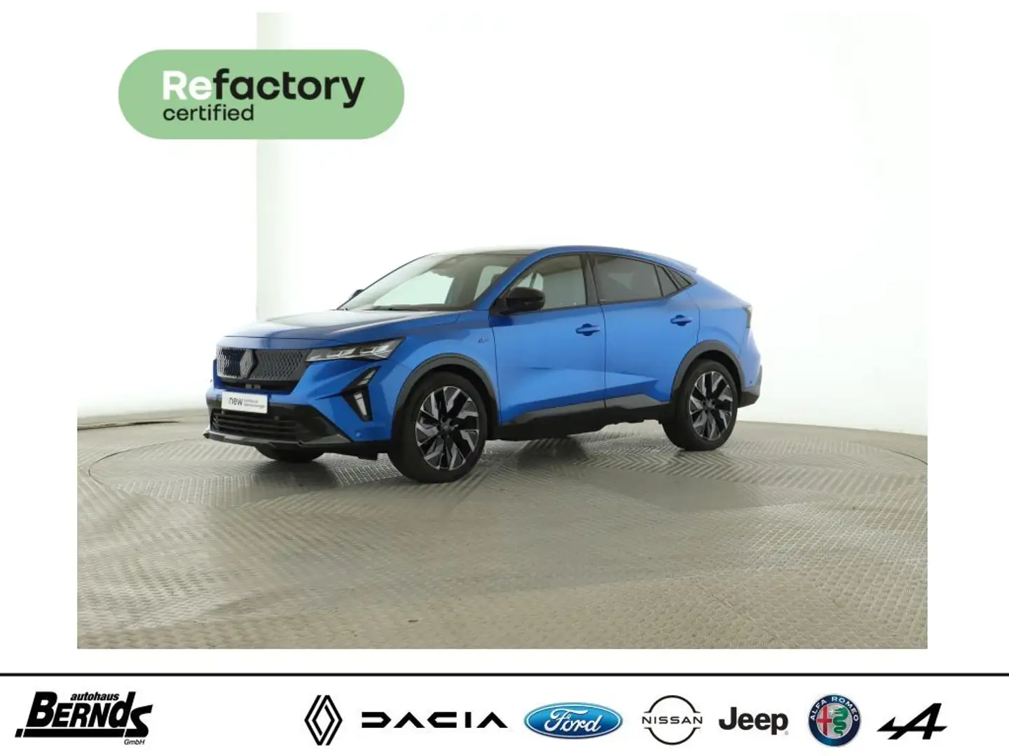 Renault Rafale E-TECH Full Hybrid 200 Esprit Alpine GLAS-DACH Blauw - 1