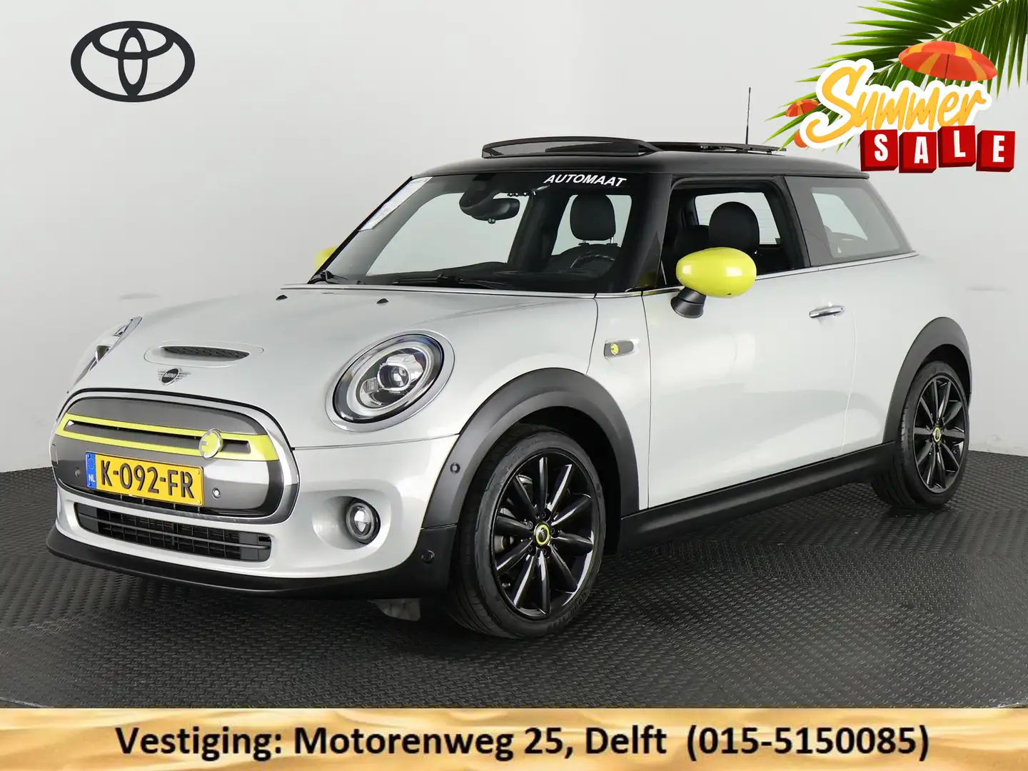 MINI YOURS 33 KWH.1e EIG ACCU 98 % !! BIJNA 2021. SCHUI Blanco - 1