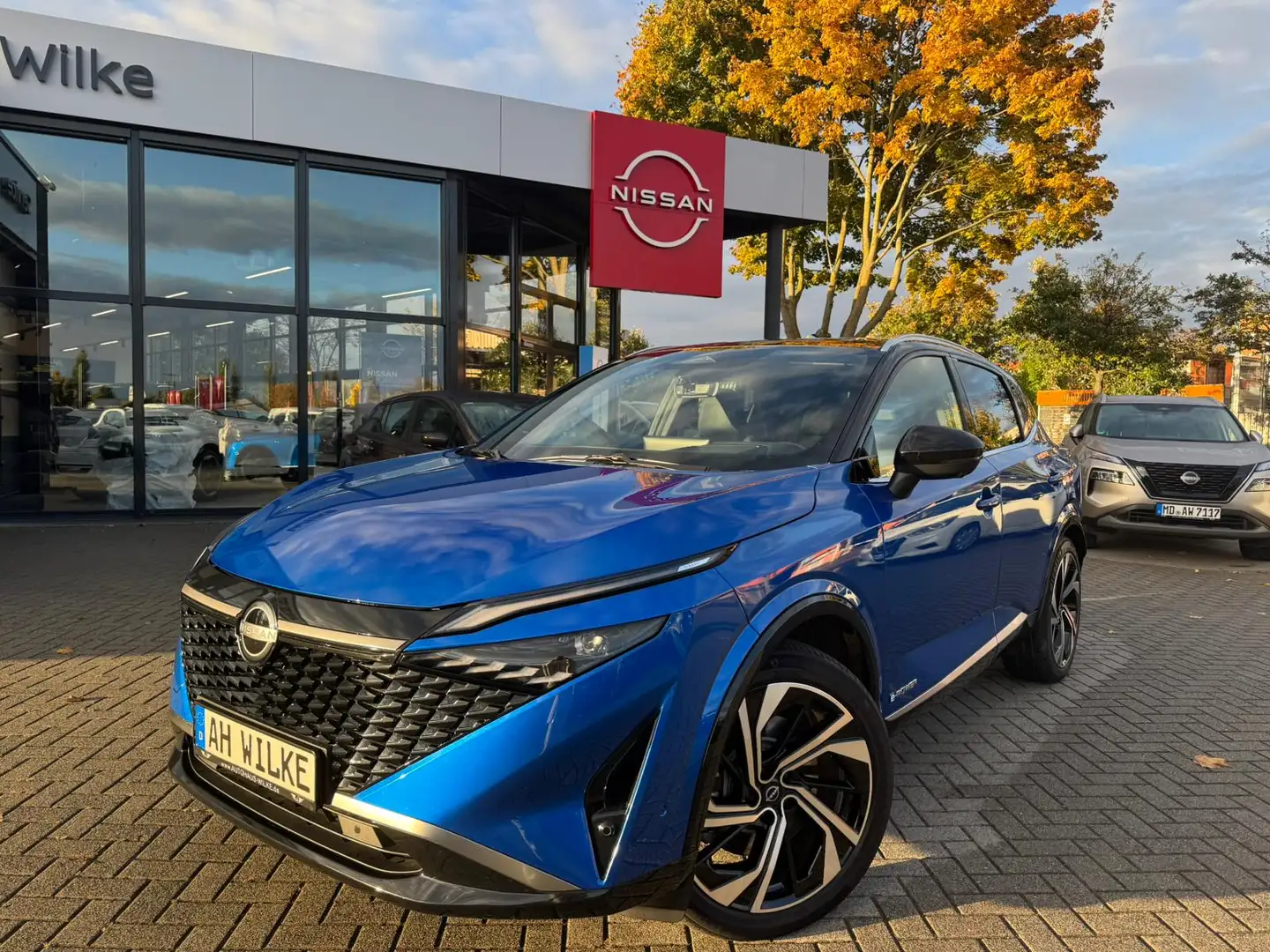 Nissan Qashqai 1.5 VC-T e-Power Tekna+/BOSE/PANO/MASSAGE/20ZOLL Blau - 1