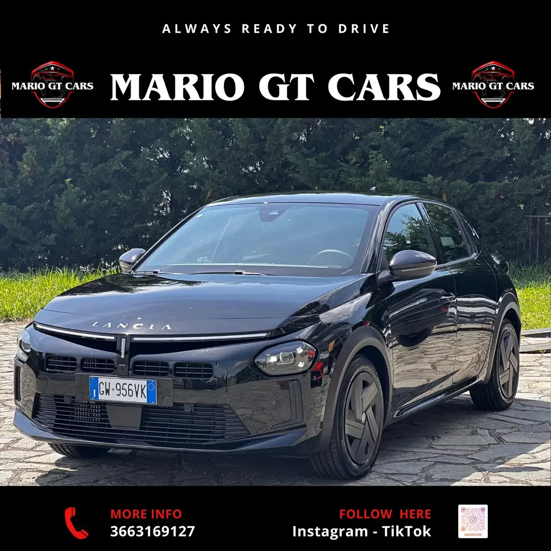 Lancia Ypsilon Hybrid e-DCT Negro - 1