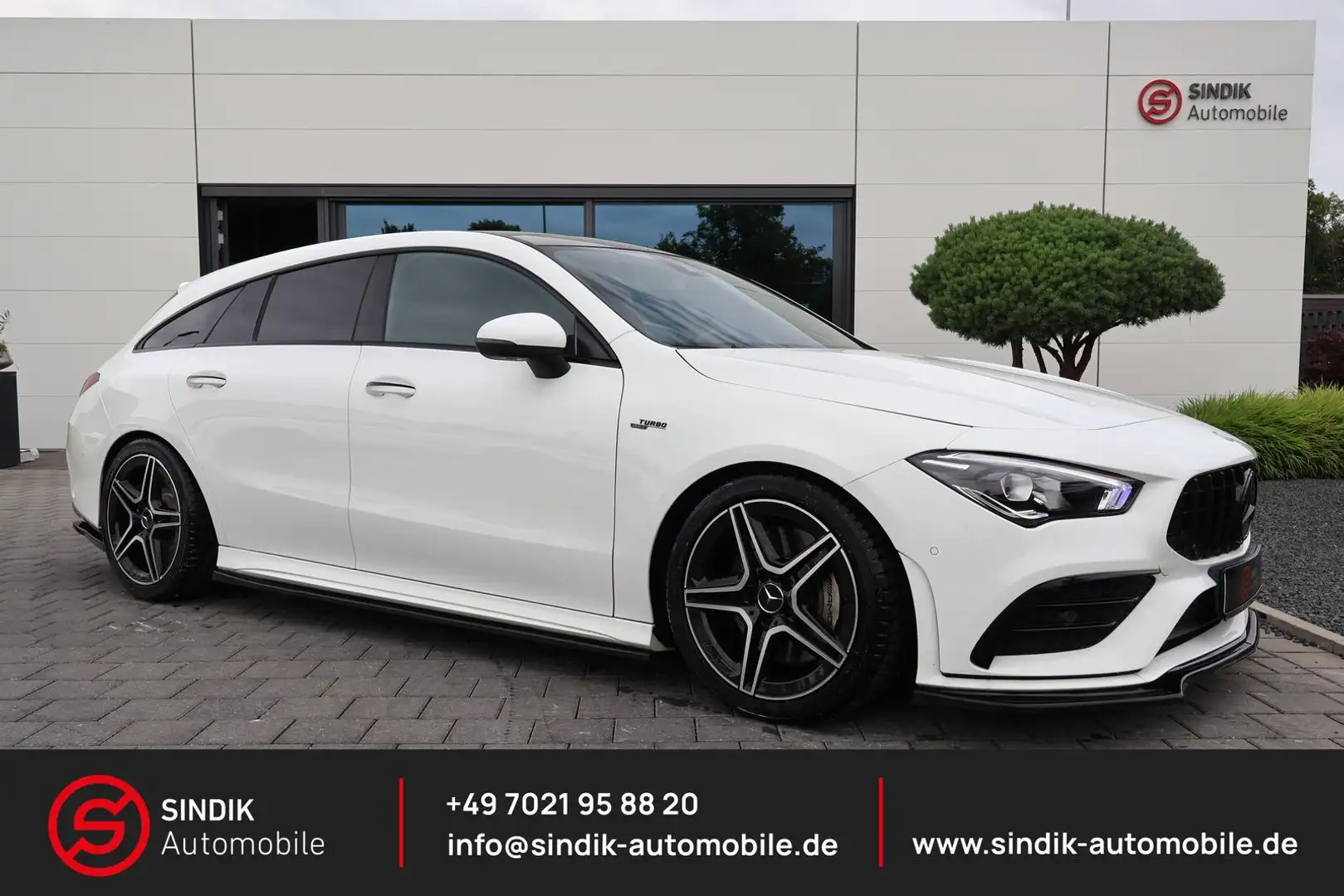 Mercedes-Benz CLA 35 AMG CLA 35 AMG SB Pano-Kamera-KeyGo-LED-Night Paket White - 1