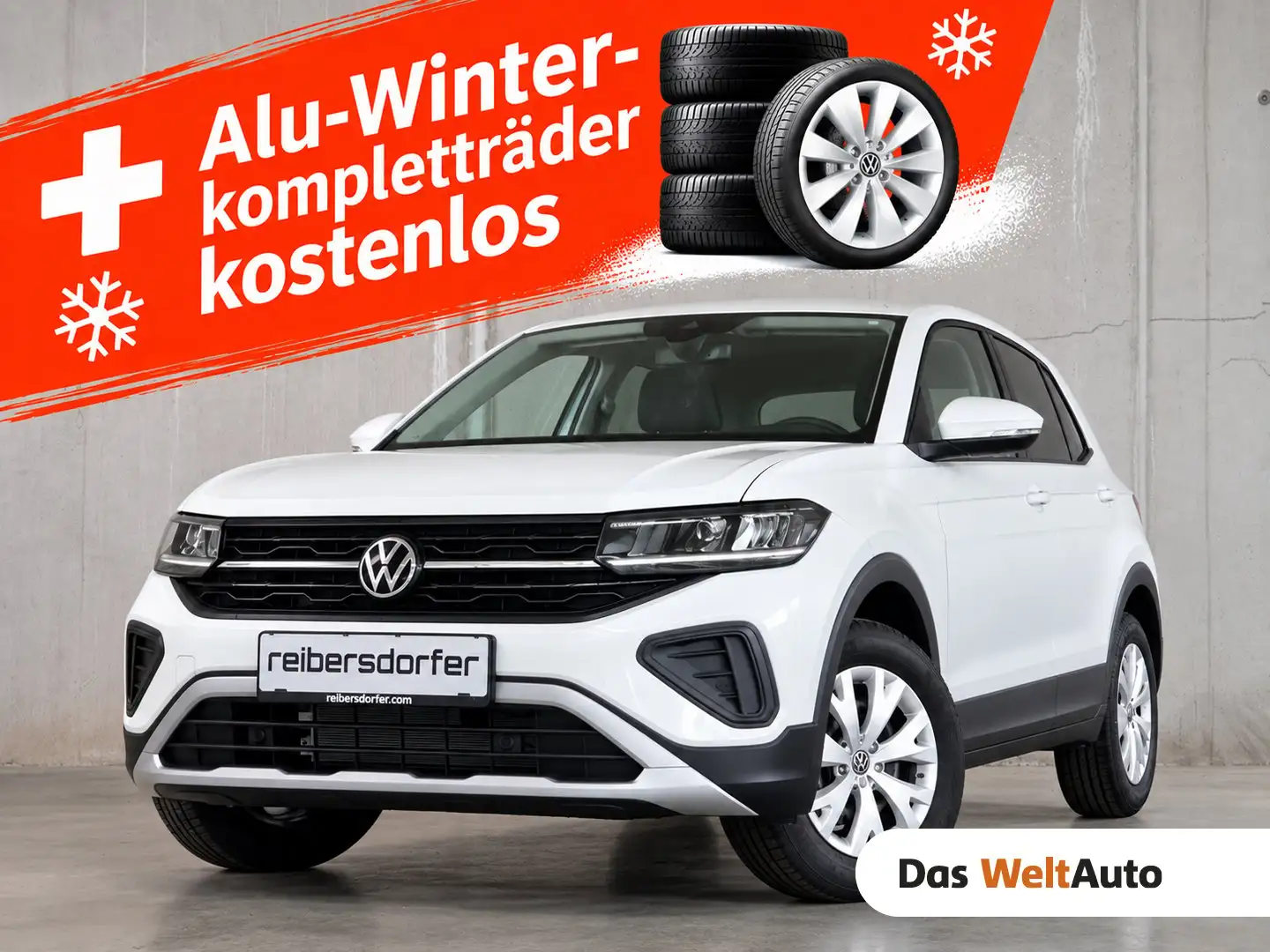 Volkswagen T-Cross 4Me TSI Weiß - 1