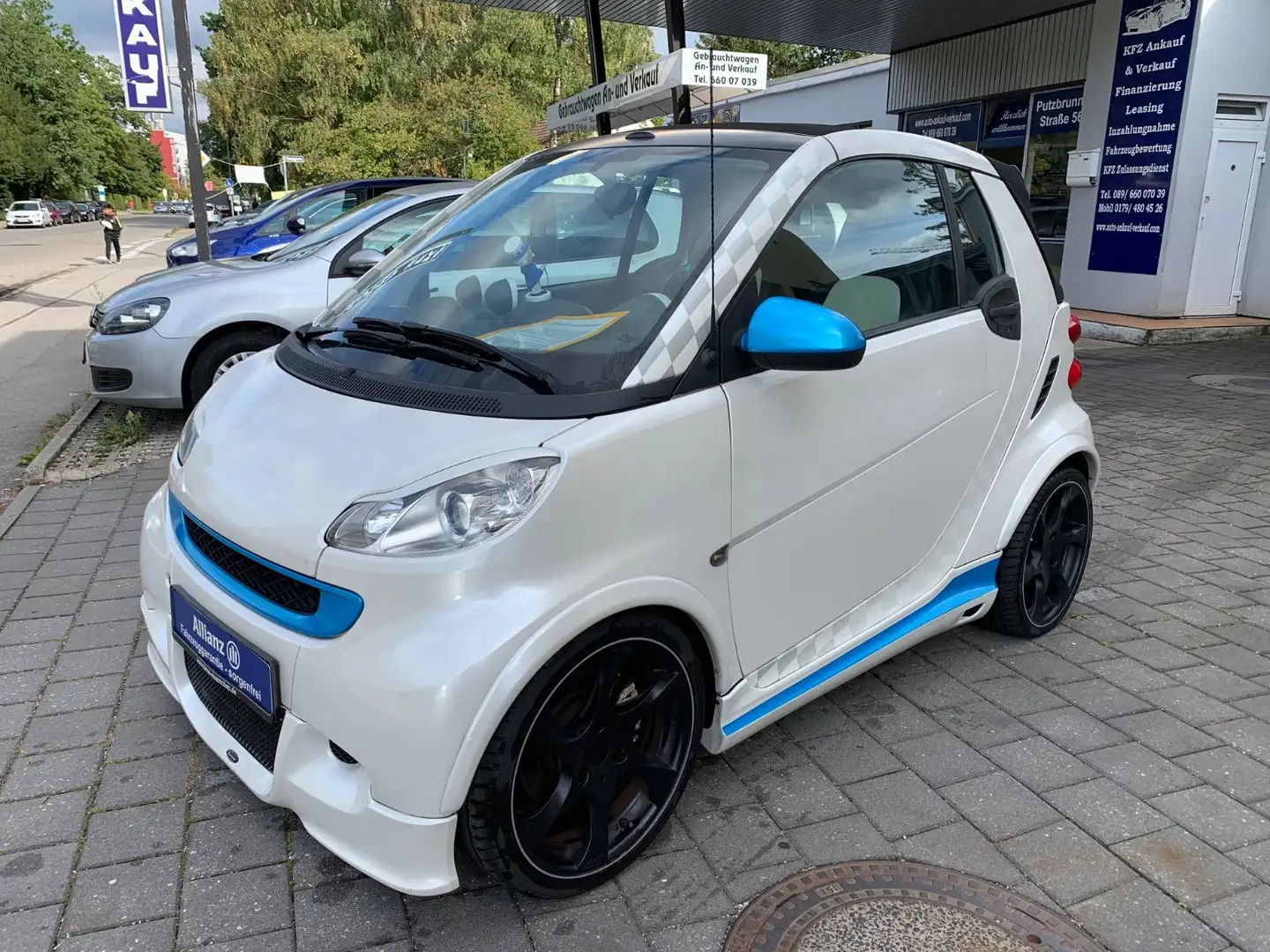 smart forTwo LORINSON UMBAU  fortwo cabrio Basis 52 kW Argintiu - 1