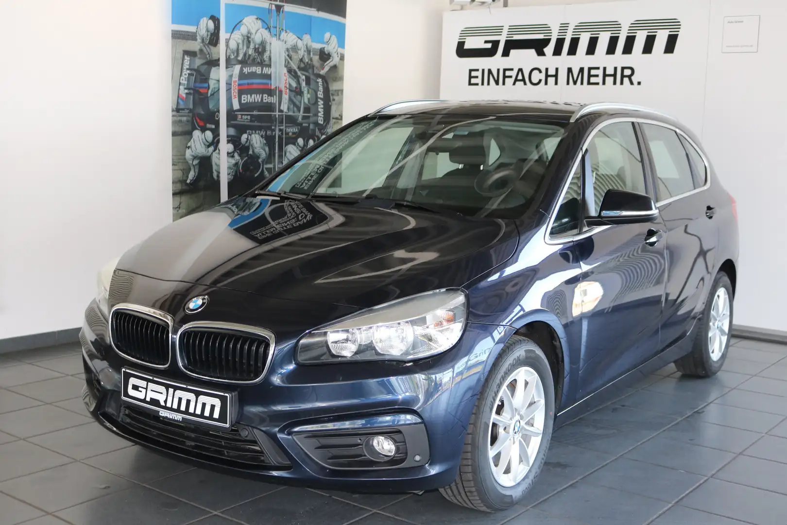 BMW 218 i Advantage Tempomat Parkassistent Klimaaut. Azul - 1