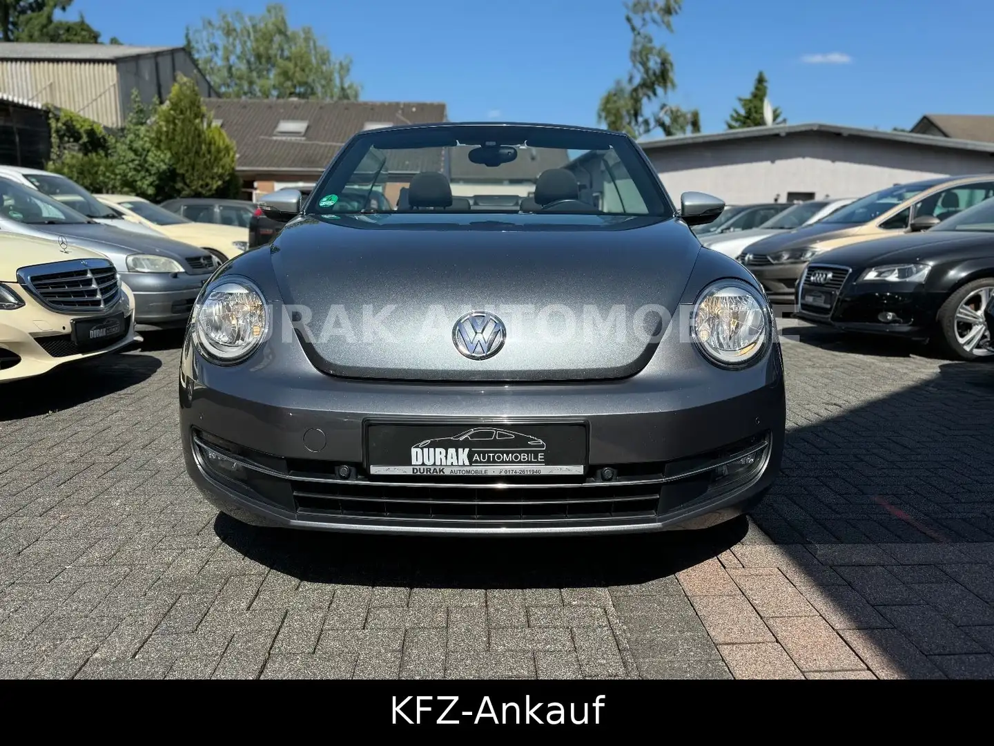 Volkswagen Beetle BEETLE Cabriolet Design BMT PDC / KLIMA AUTOM. Gris - 2