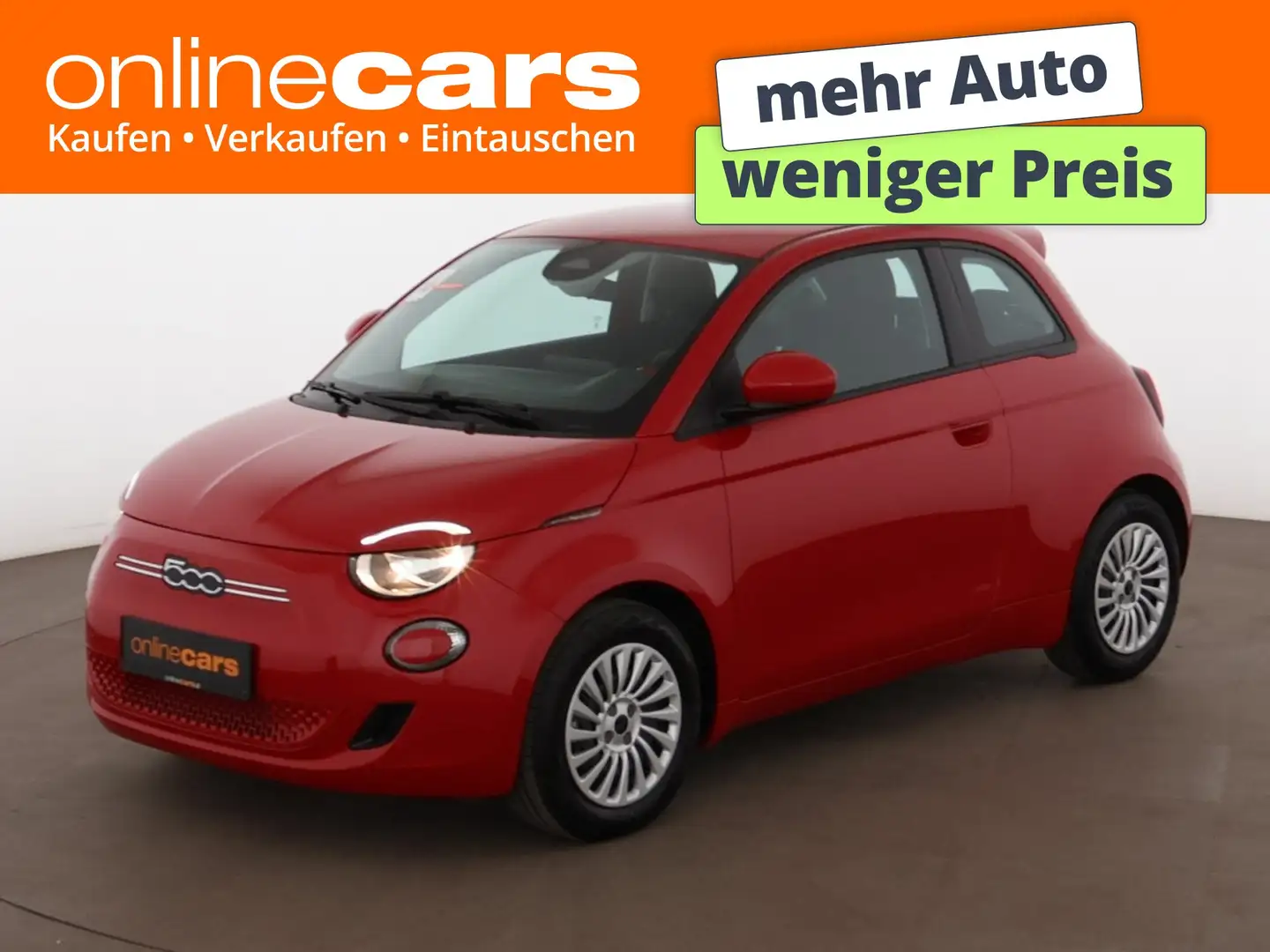 Fiat 500e 24kWh Aut TEMPOMAT DIGITAL-TACHO Rot - 1