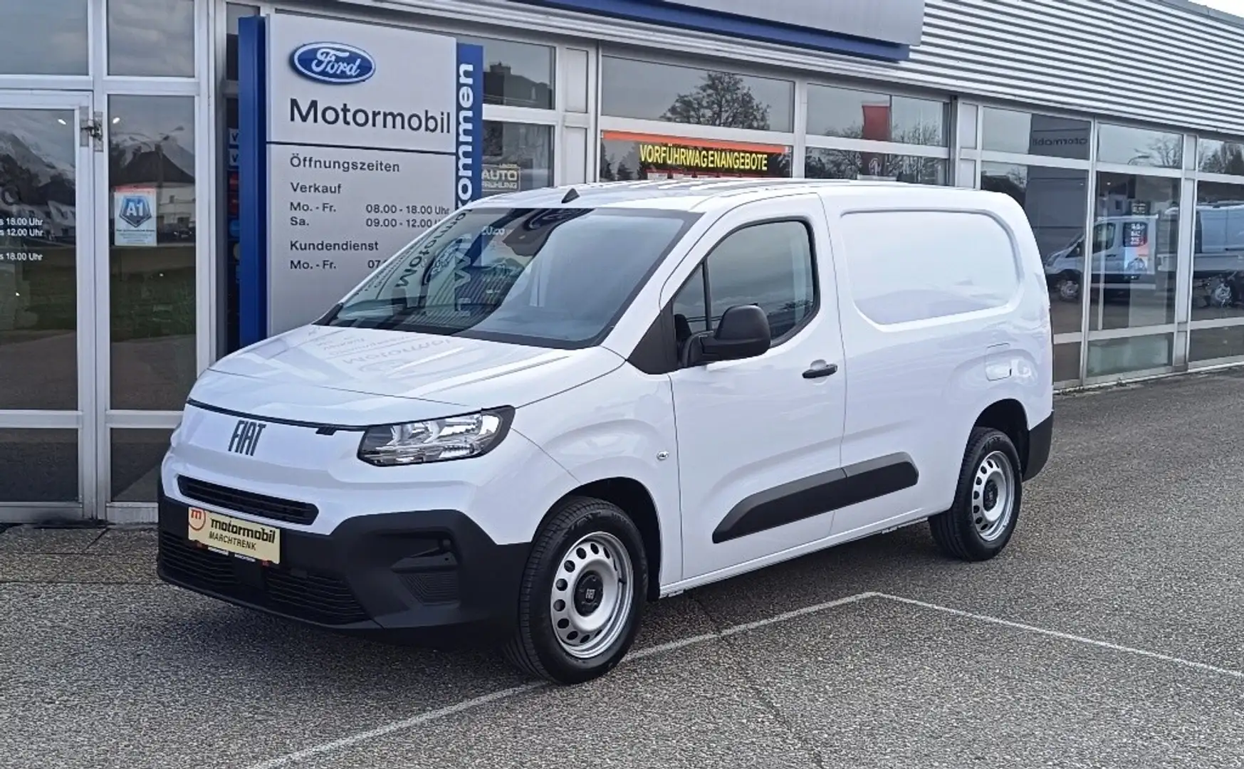 Fiat Doblo Kastenwagen BlueHDi 100 S&S XL erh. Nutzlast Weiß - 1