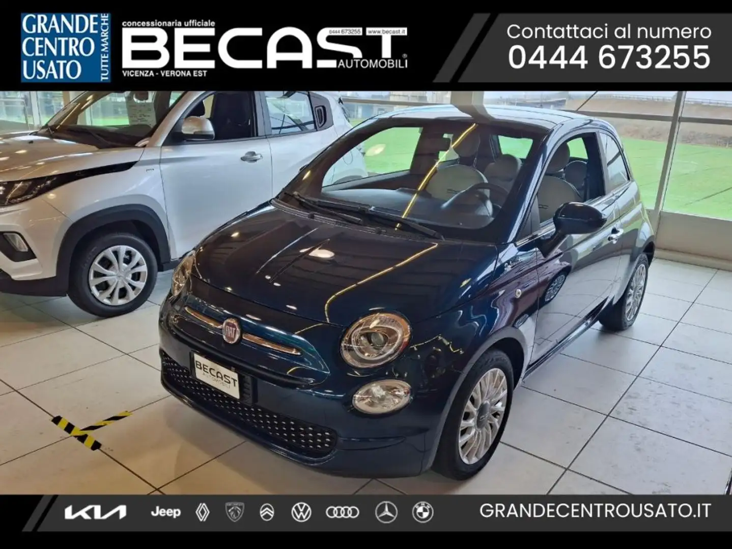 Fiat 500 1.0 Hybrid Dolcevita - PROMO K73 Bleu - 1