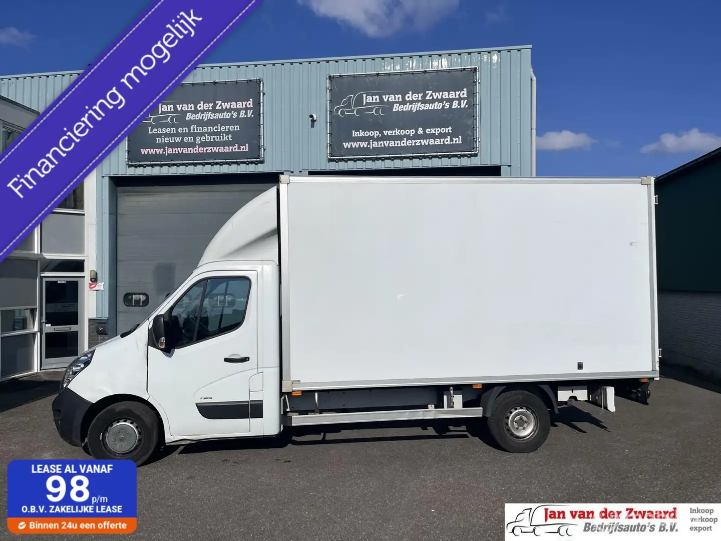 Opel Movano 2.3 CDTI Meubelbak Airco Bakwagen Blanc - 1