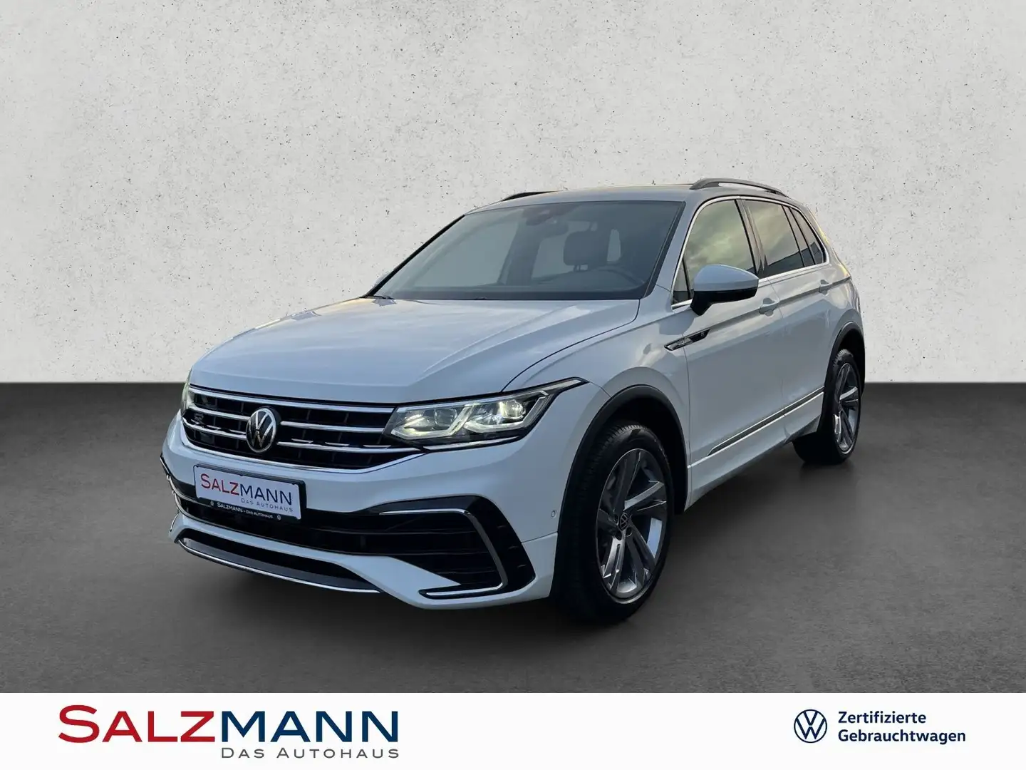 Volkswagen Tiguan 2.0 TDI DSG R-Line 4M. Navi, AHK, Matrix- White - 1