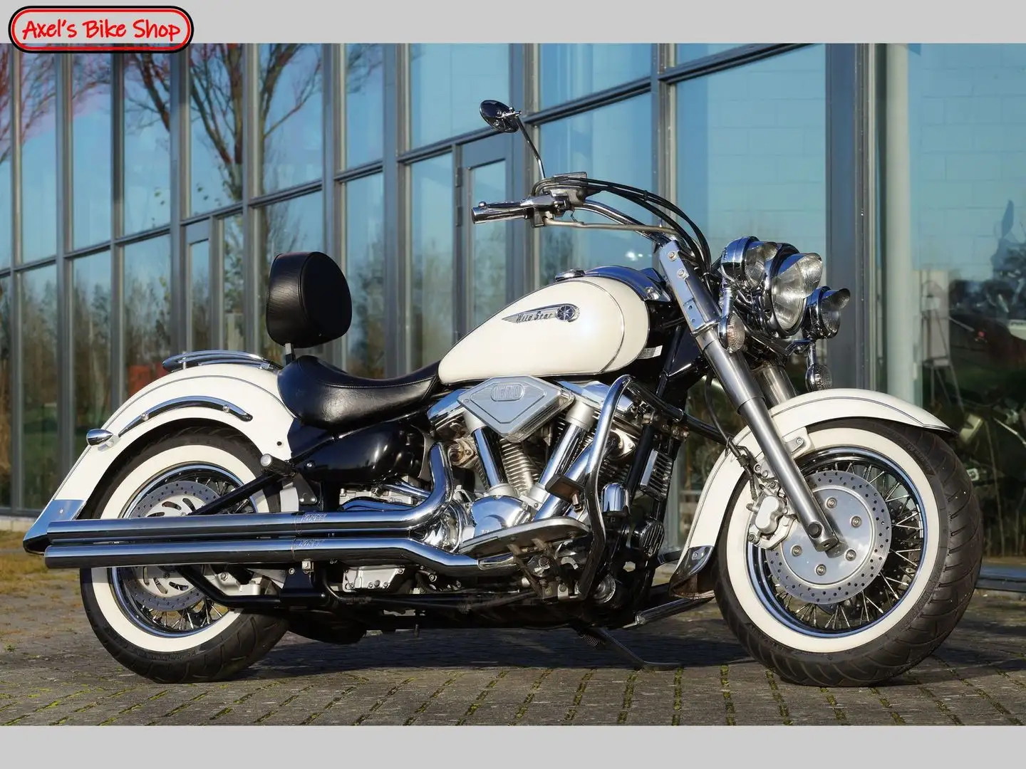 Yamaha XV 1600 WILDSTAR Wit - 1