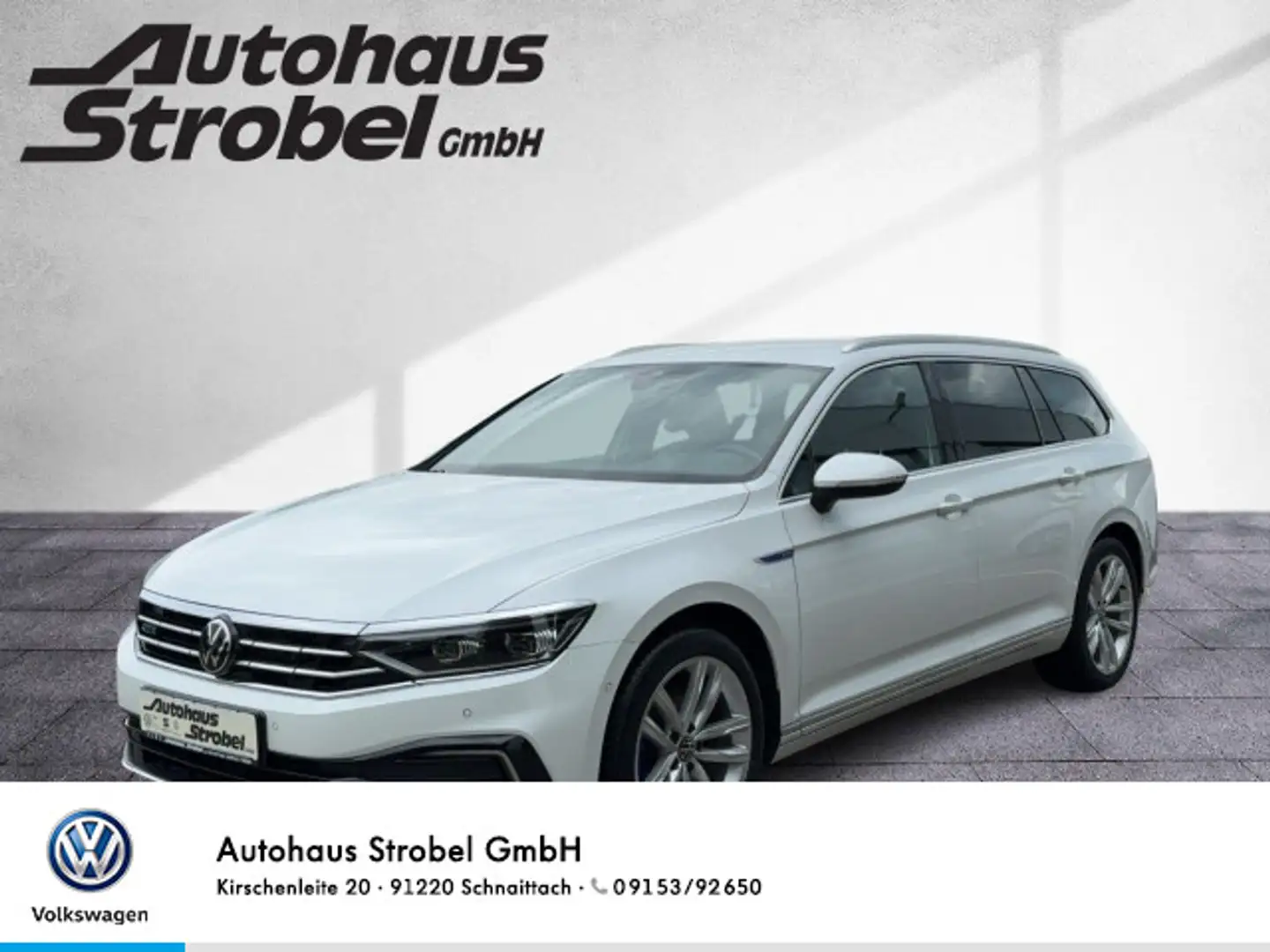 Volkswagen Passat Variant GTE 1.4 TSI DSG ACC AHK Navi Clim Weiß - 1