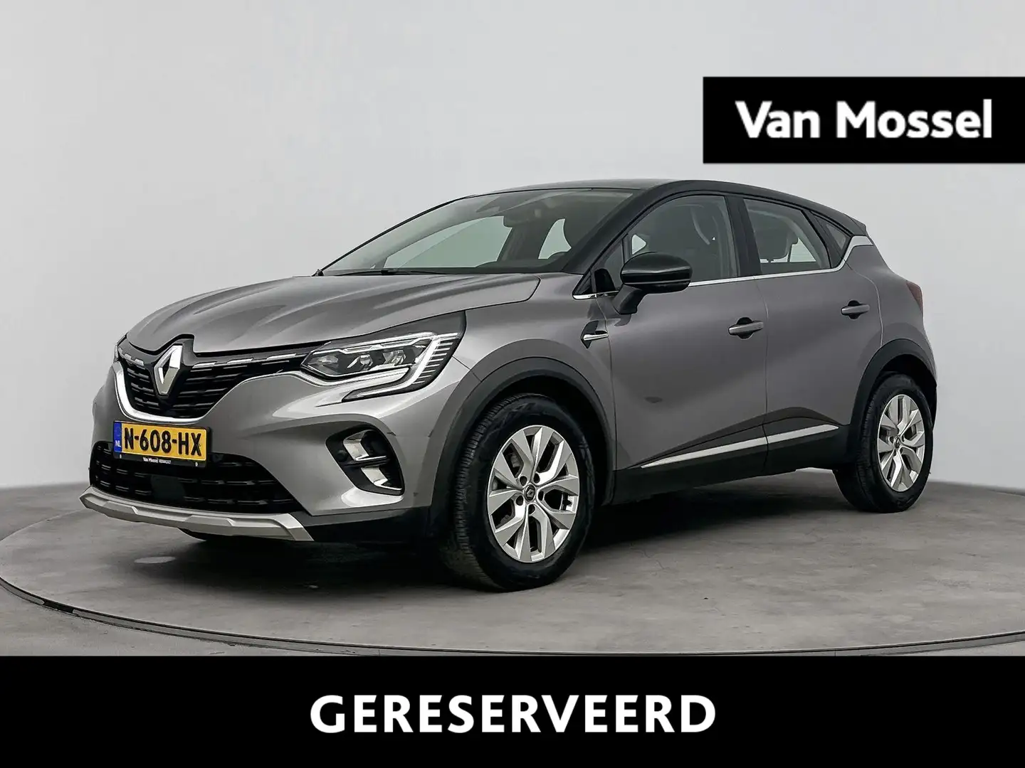 Renault Captur 1.0 TCe Intens 90PK | Navigatie | Achteruitrijcame Grijs - 1