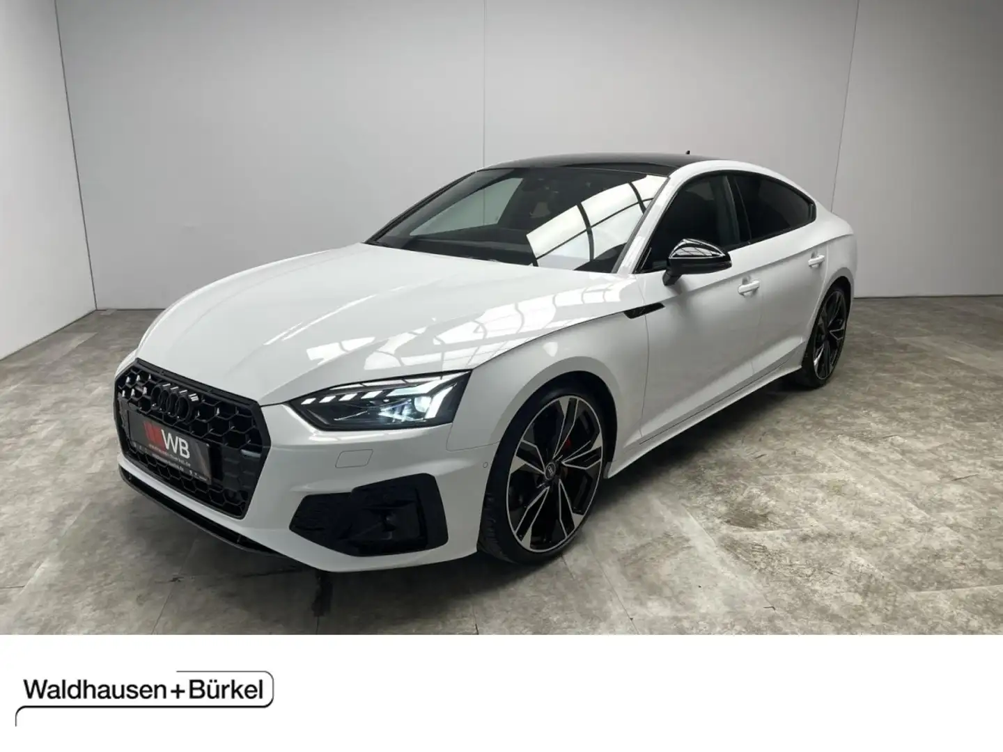 Audi A5 Sportback 40 TFSI quattro S line competition editi Blanc - 1