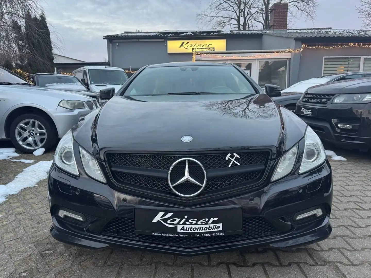 Mercedes-Benz E 350 CDI AMG Sportpaket Designo-Sound-PDC v.h.-Leder Noir - 2