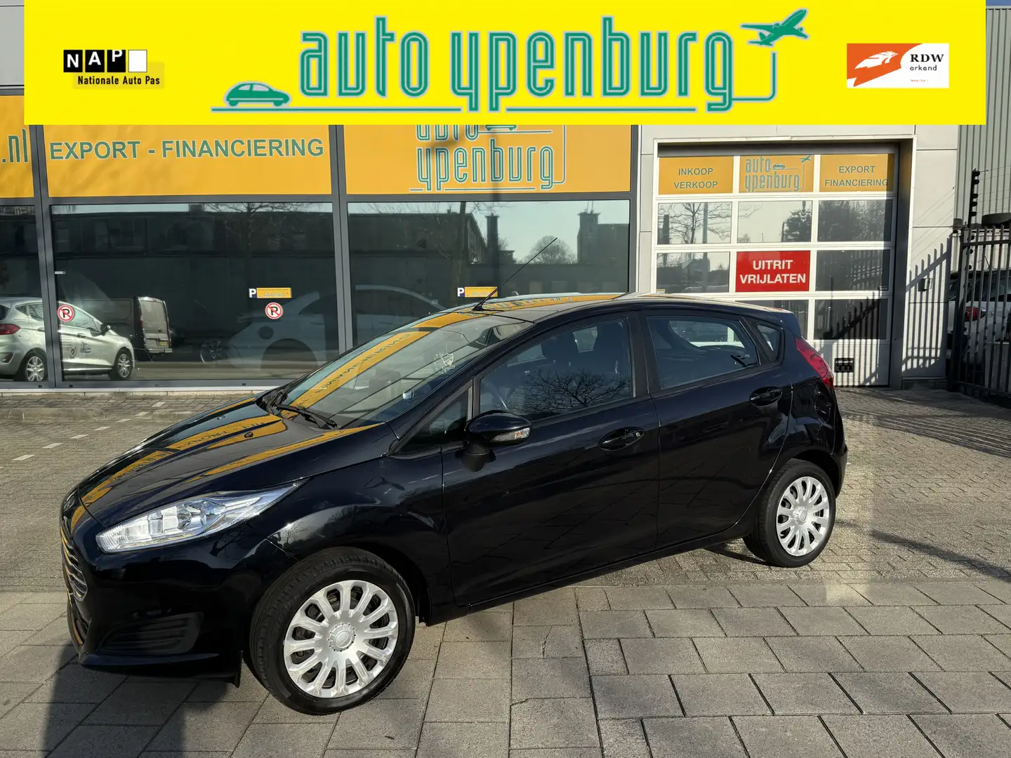 Ford Fiesta 1.0 Style * 152.199 Km * Airco * Navi / Carplay * Zwart - 1