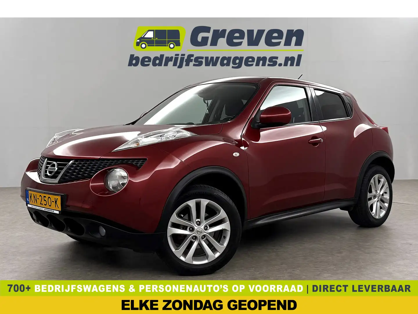 Nissan Juke 1.6 Tekna | APK tot 10-2025 | Camera Clima Trekhaa Rood - 1