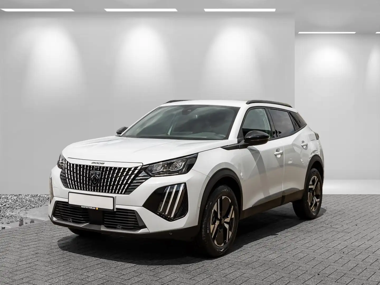 Peugeot 2008 Hybrid 145 Allure Navi+ACC+360+Keyless+virtCP+SHZ+ Weiß - 2