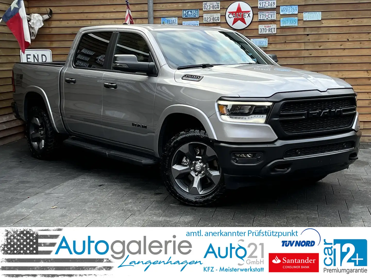 Dodge RAM 1500 Builttoserve 5.7L LPG 4x4 OFFROAD AHK Argent - 1
