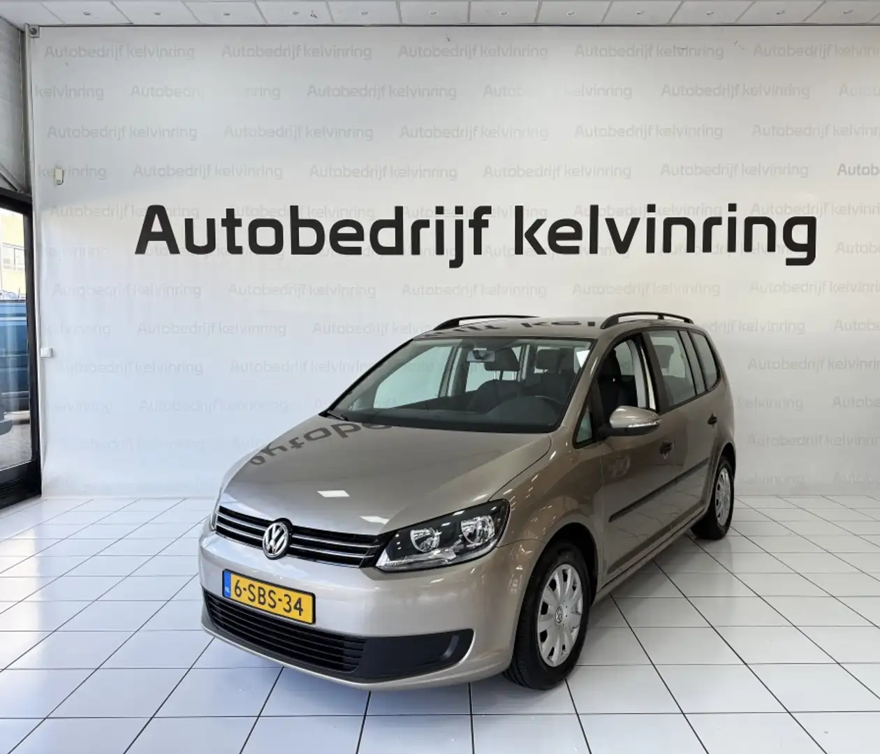 Volkswagen Touran 1.6 TDI Trendl.BlueM Bovag Garantie 1e eigenaar Beige - 2