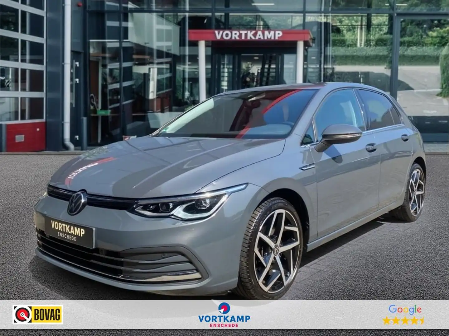 Volkswagen Golf 1.5 TSI STYLE TREKHAAK/CAMERA/MEMORY/NAVI/ACC/CARP Grijs - 1