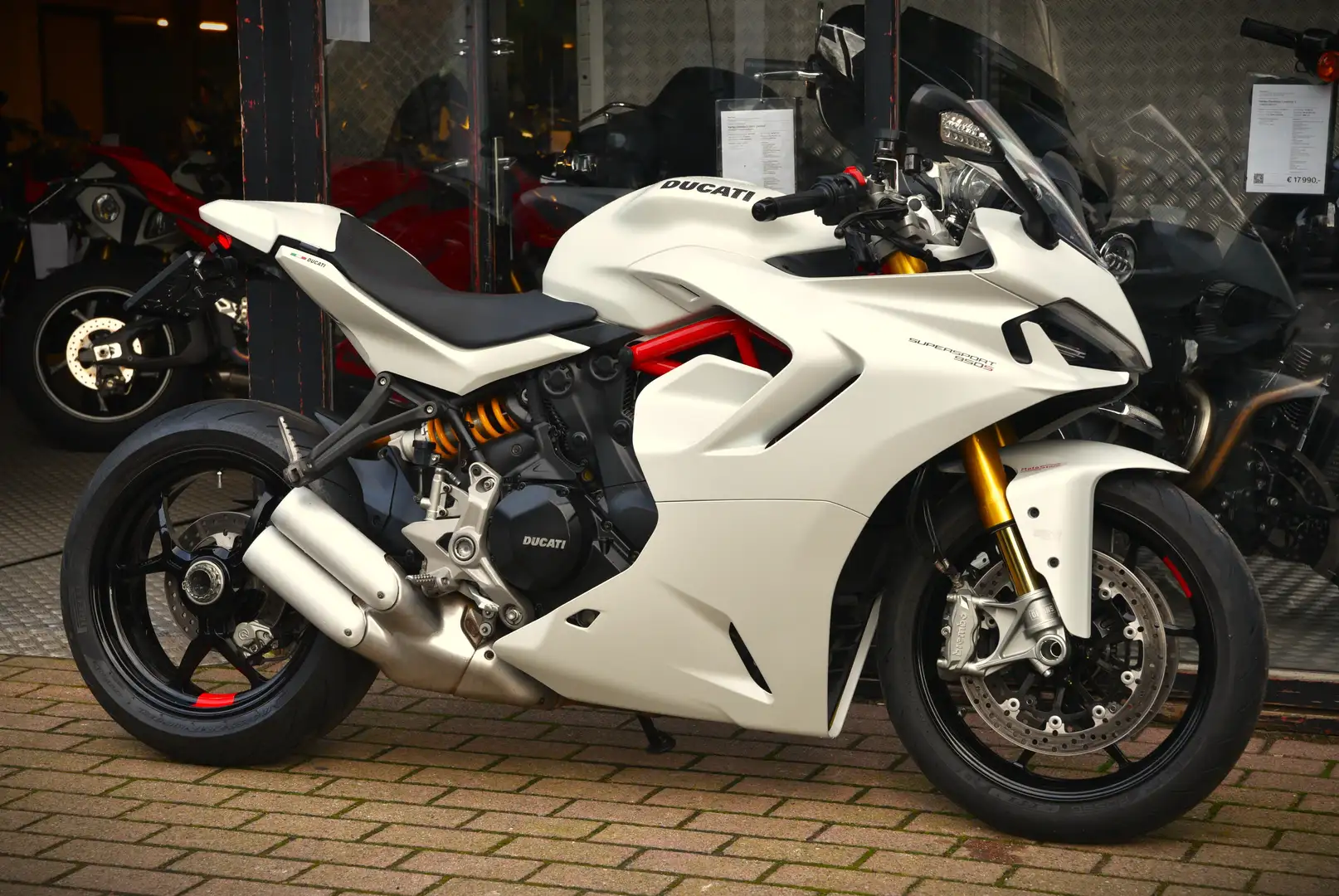 Ducati SuperSport 950 S ***MOTO VERTE*** Blanc - 1