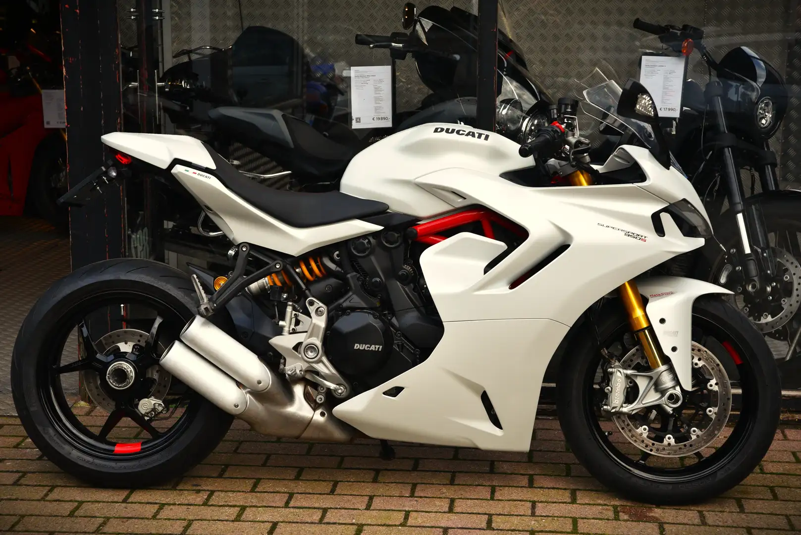 Ducati SuperSport 950 S ***MOTO VERTE*** Blanc - 2