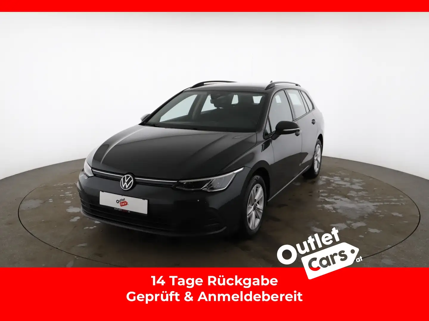 Volkswagen Golf Variant Life TDI DSG ACC+Navi+KlimaA+LED+LM Grijs - 1