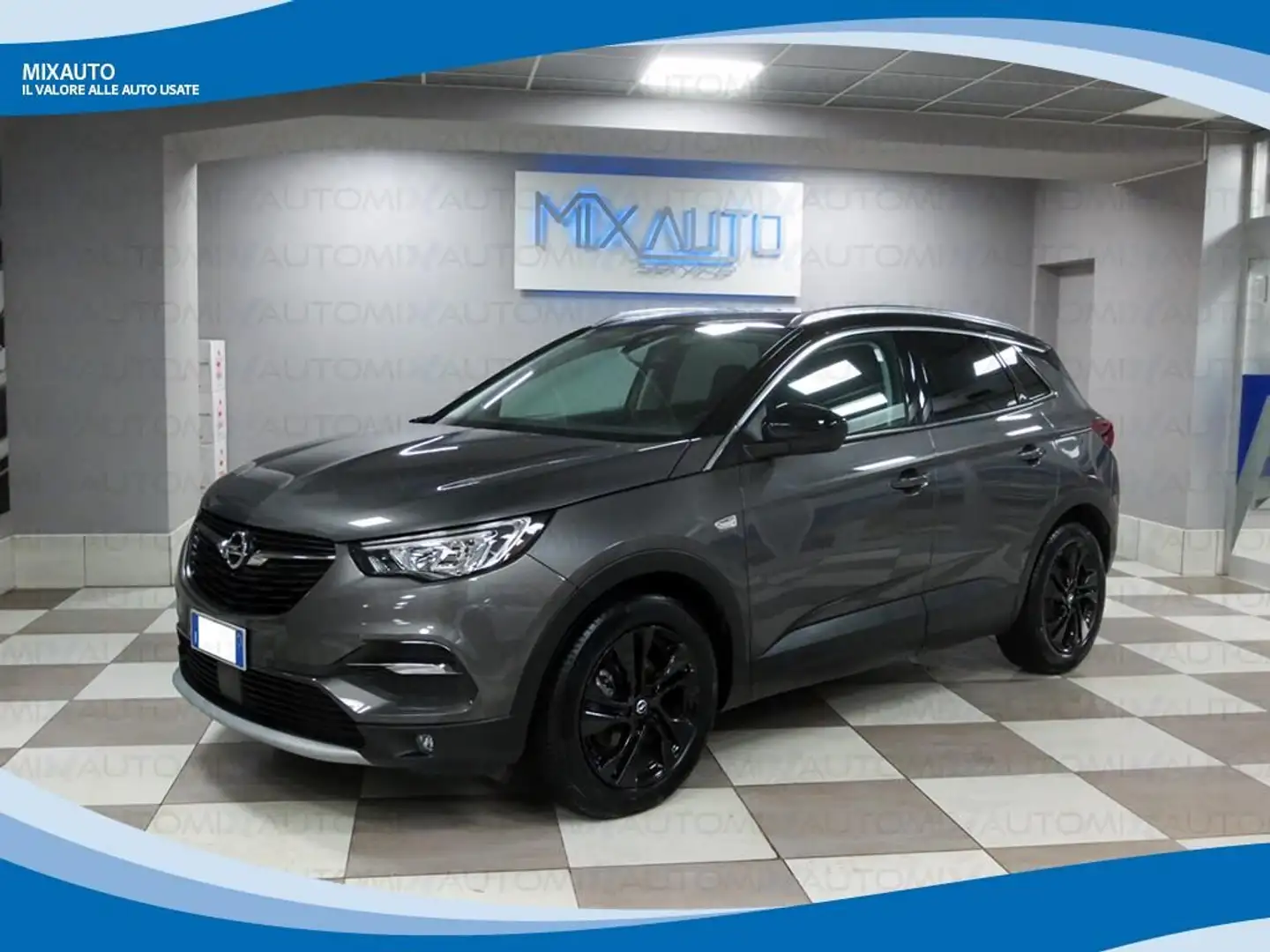 Opel Grandland X 1.2 Turbo 130cv Ultimate GPL EU6 Grau - 1
