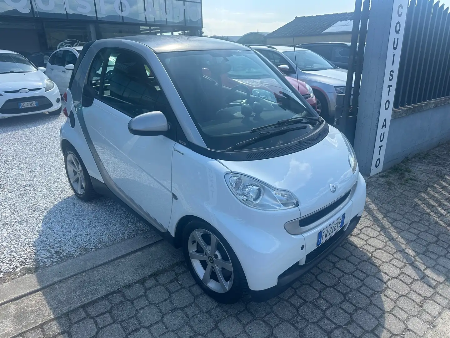 smart forTwo Fortwo II 2007 1.0 mhd Pulse 71cv CON IDROGUIDA!!! Bianco - 2