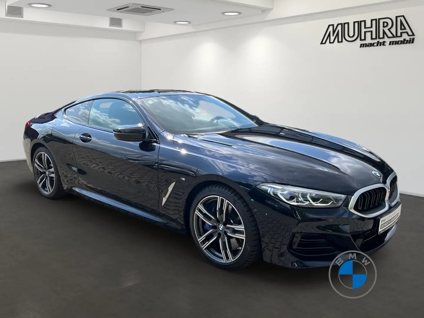 BMW M850 i xDrive Coupe DA Prof. HUD PA+ Sitzlüft DAB Czarny - 2