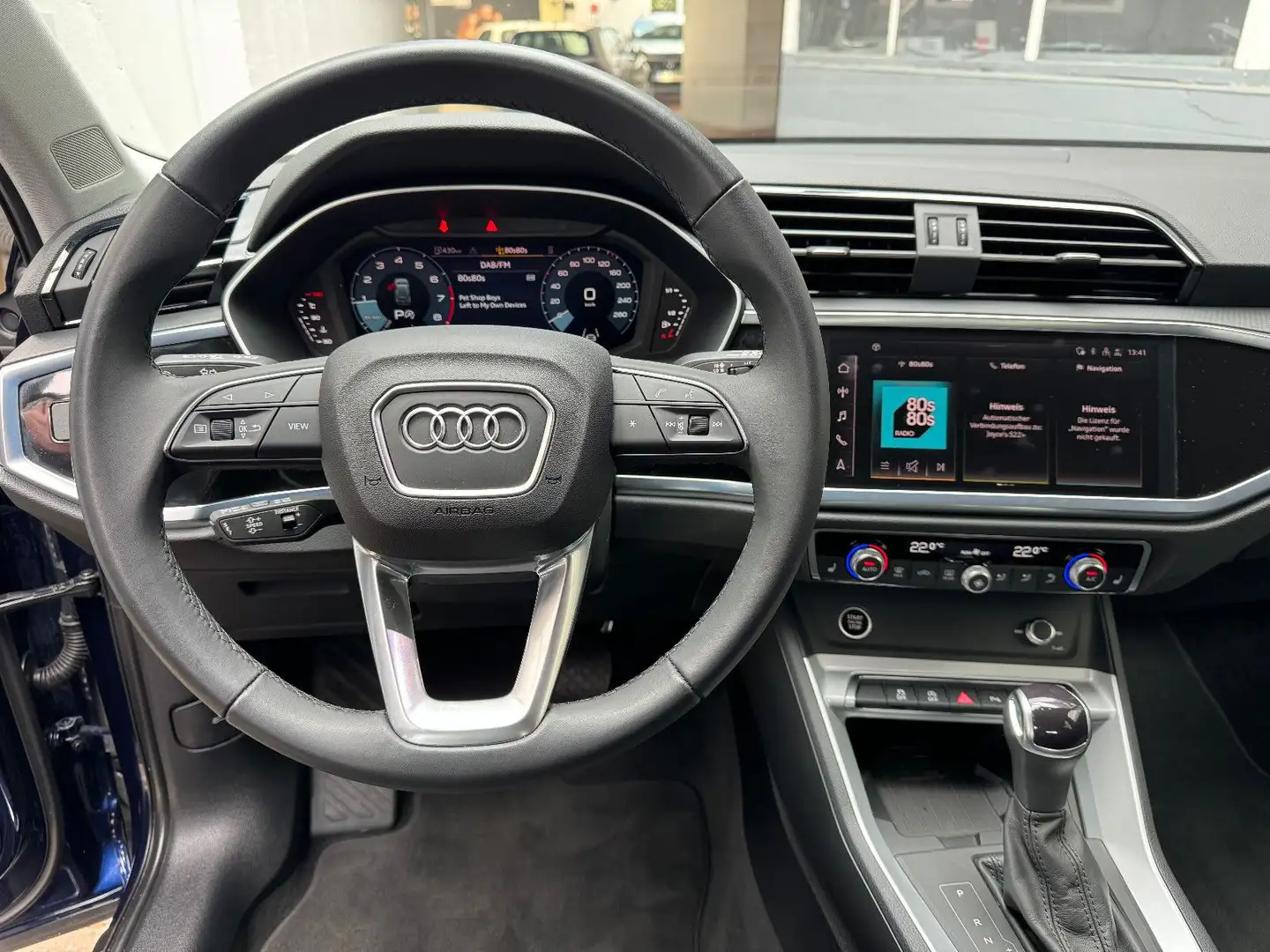 Audi Q3 35 TFSI S-tronic Advanced -LED- Bleu - 2